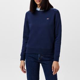 Tommy Jeans Regular Fleece Crew Neck Sweater