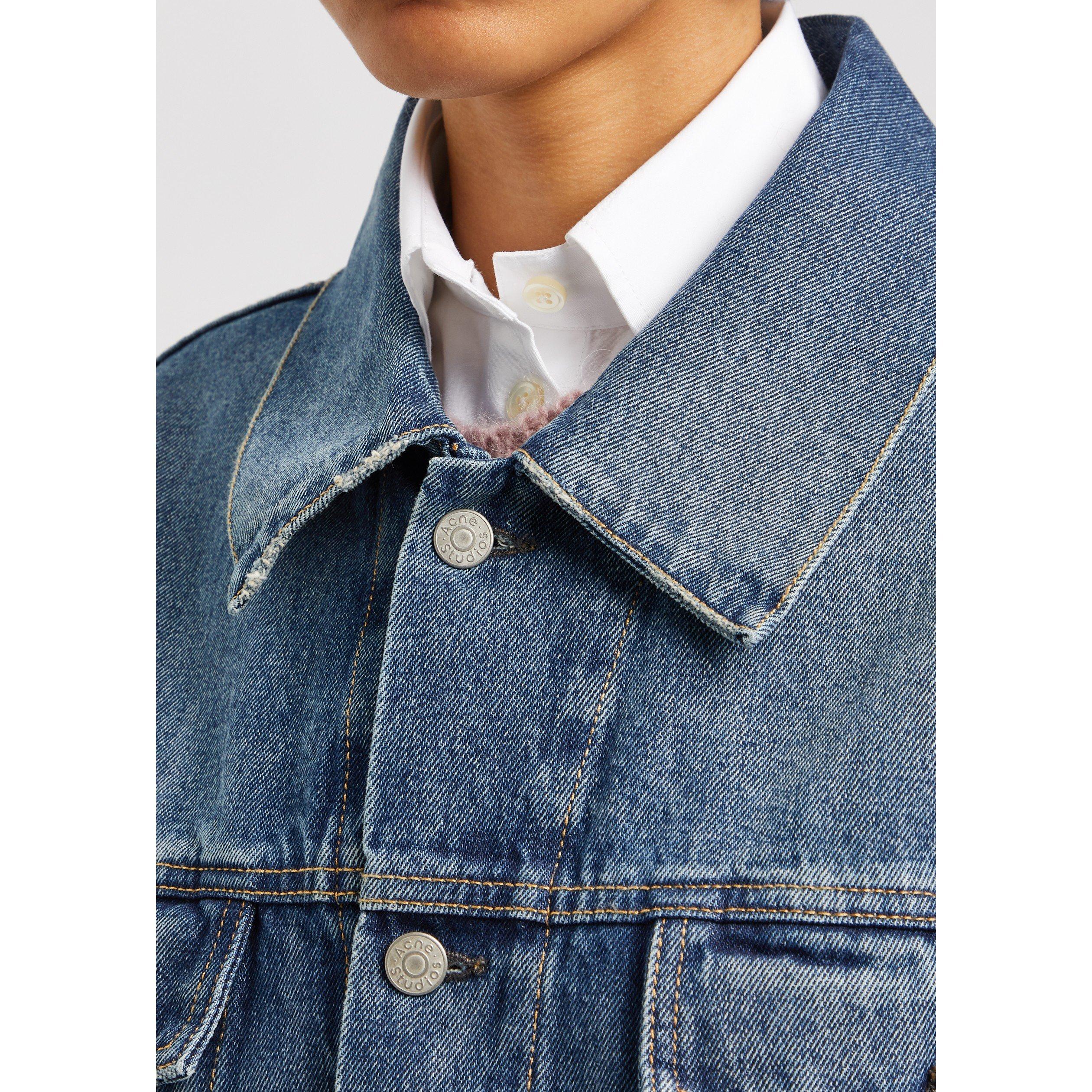 BLUE - Acne Studios - JA DENIM JACKET - 4