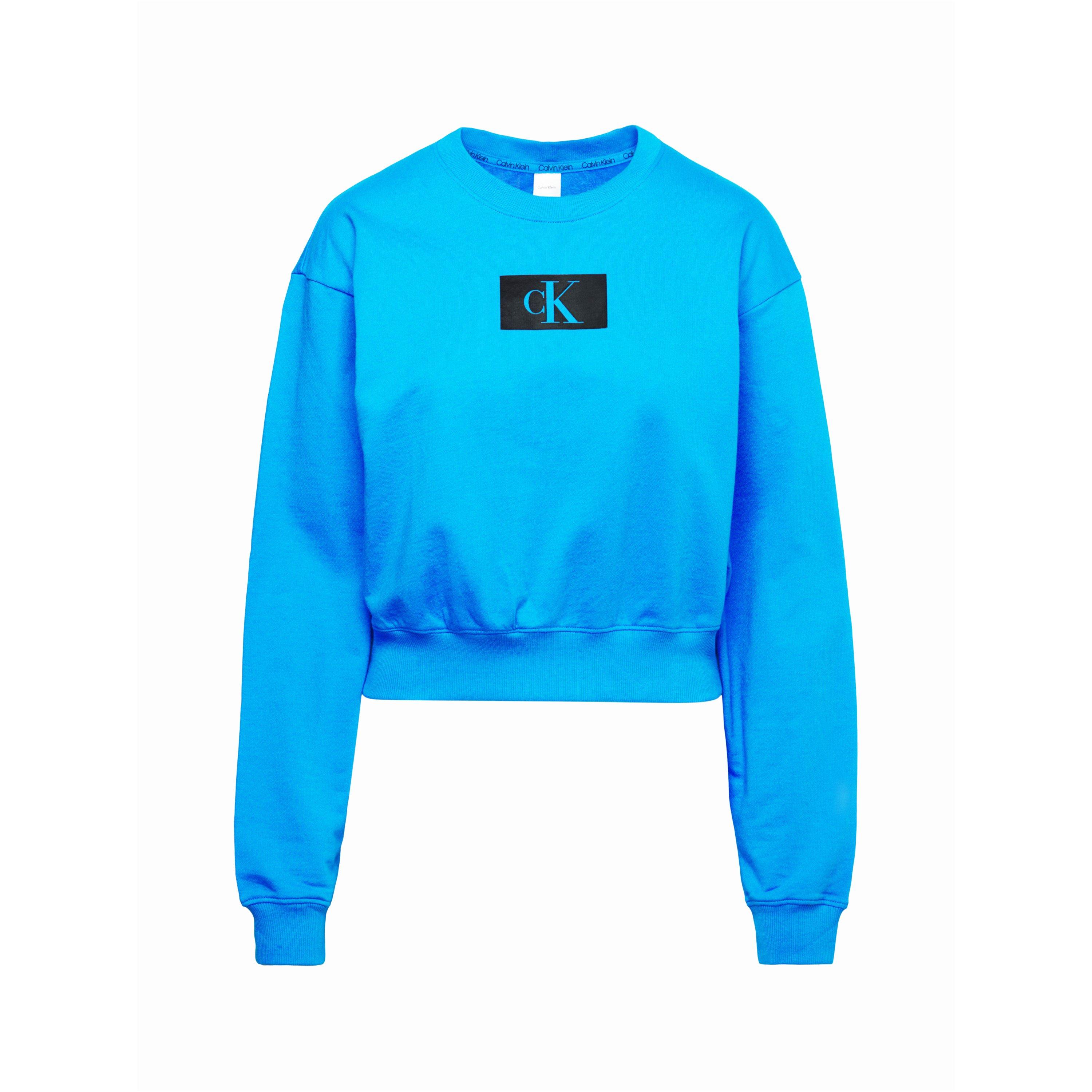 Brilliant Blue - Calvin Klein - Lounge Sweatshirt - 5