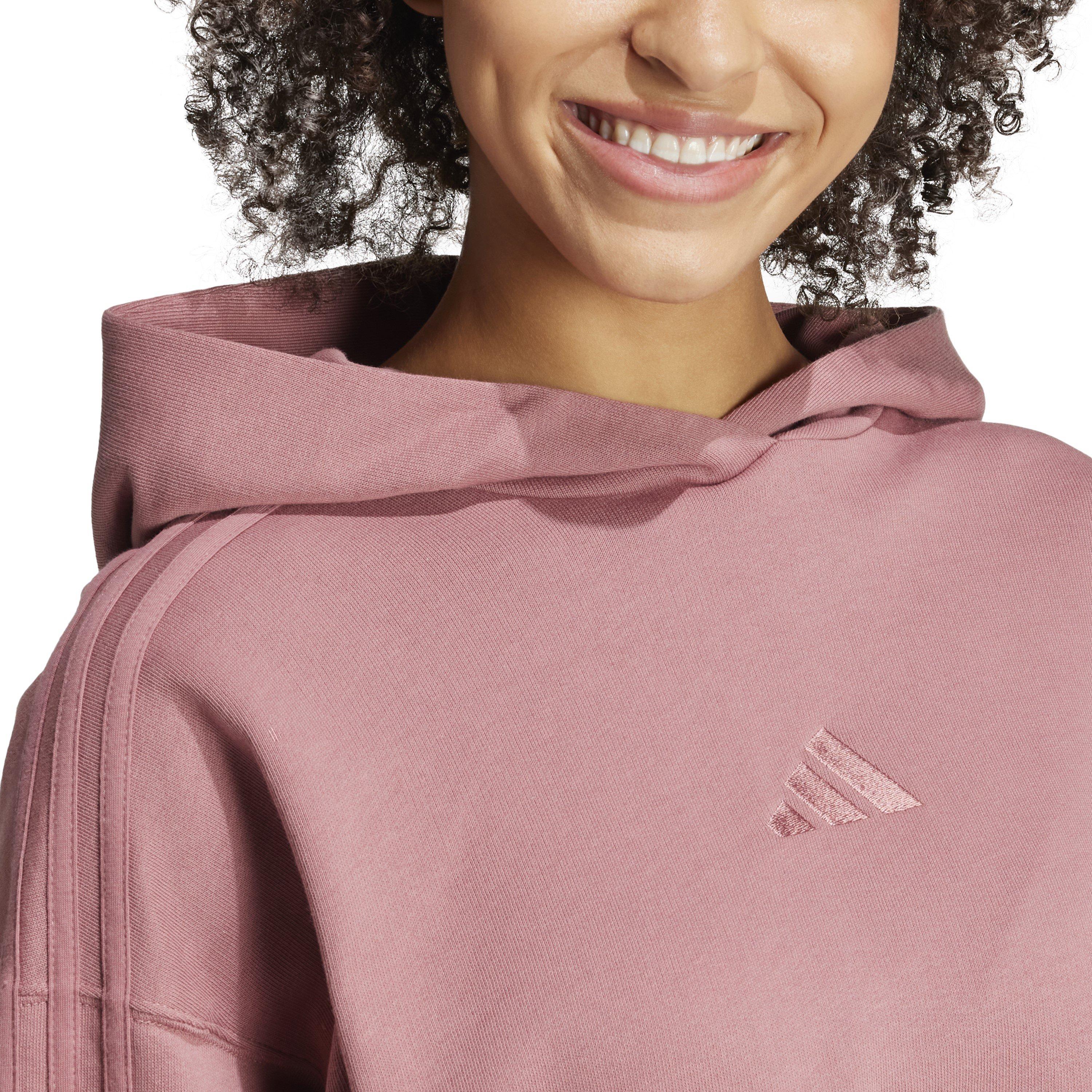 Karmesinrot - adidas - W All Szn E Hd Hoody Womens - 4