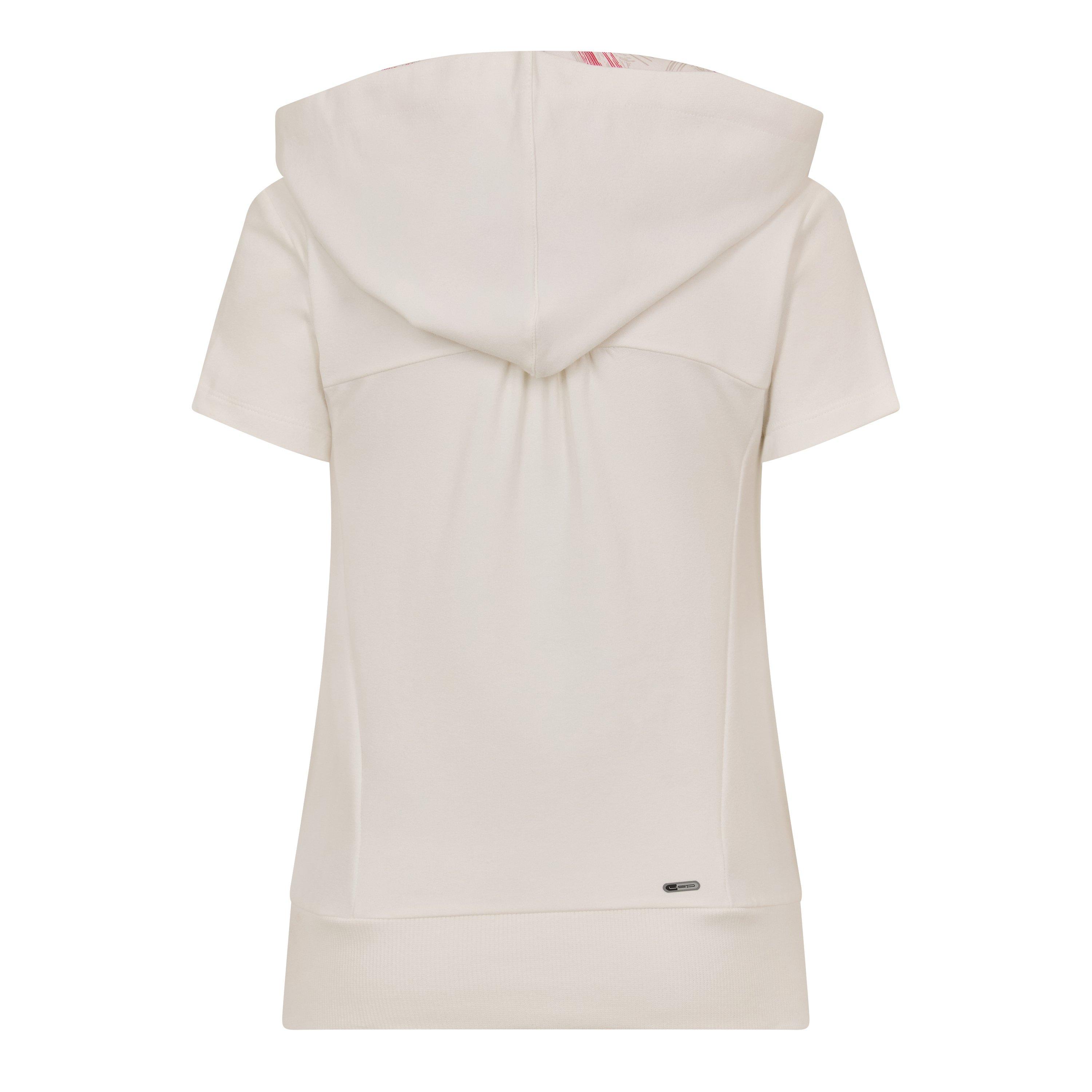 Wit - Puma - Puma Ft Short Sl Hood Sweat Womens - 2