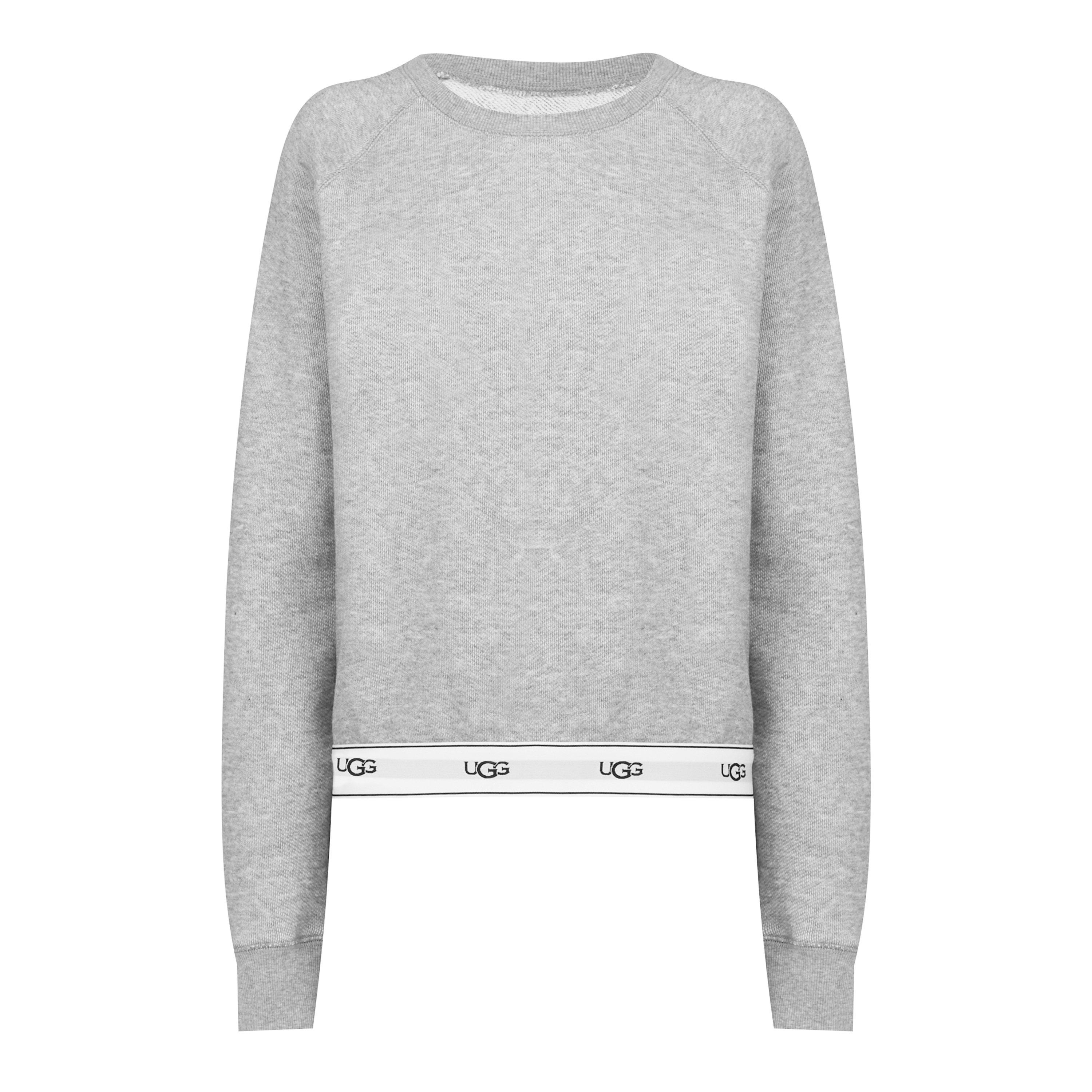 Grey Heather - Ugg - Nena Crew Sweater - 5