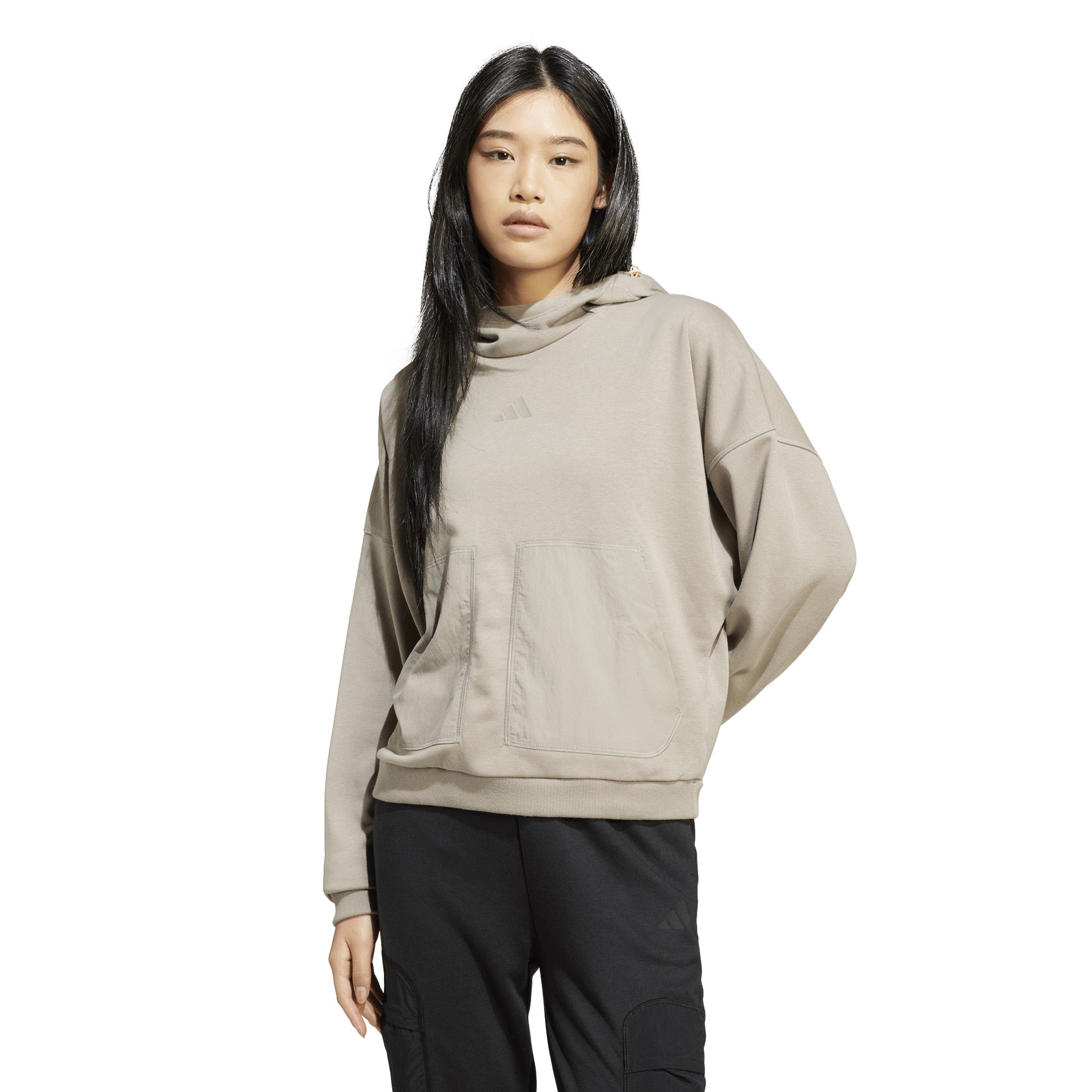 Putty Beige - adidas - City Escape Hoodie Womens - 2