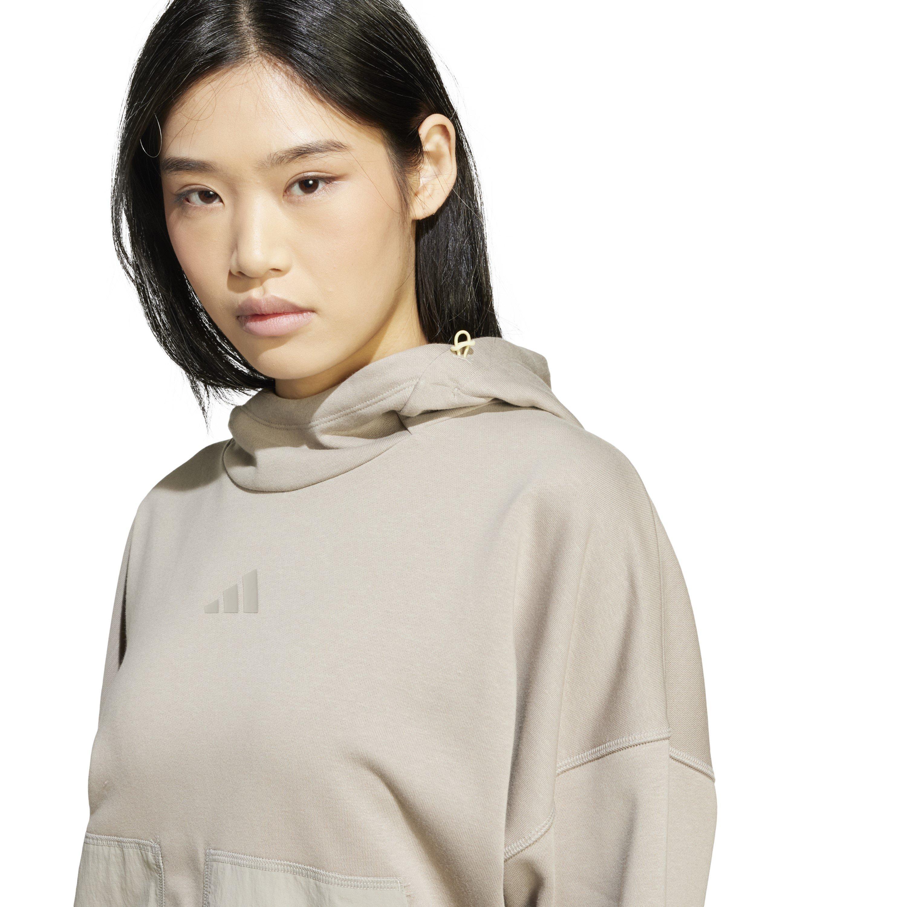 Putty Beige - adidas - City Escape Hoodie Womens - 5