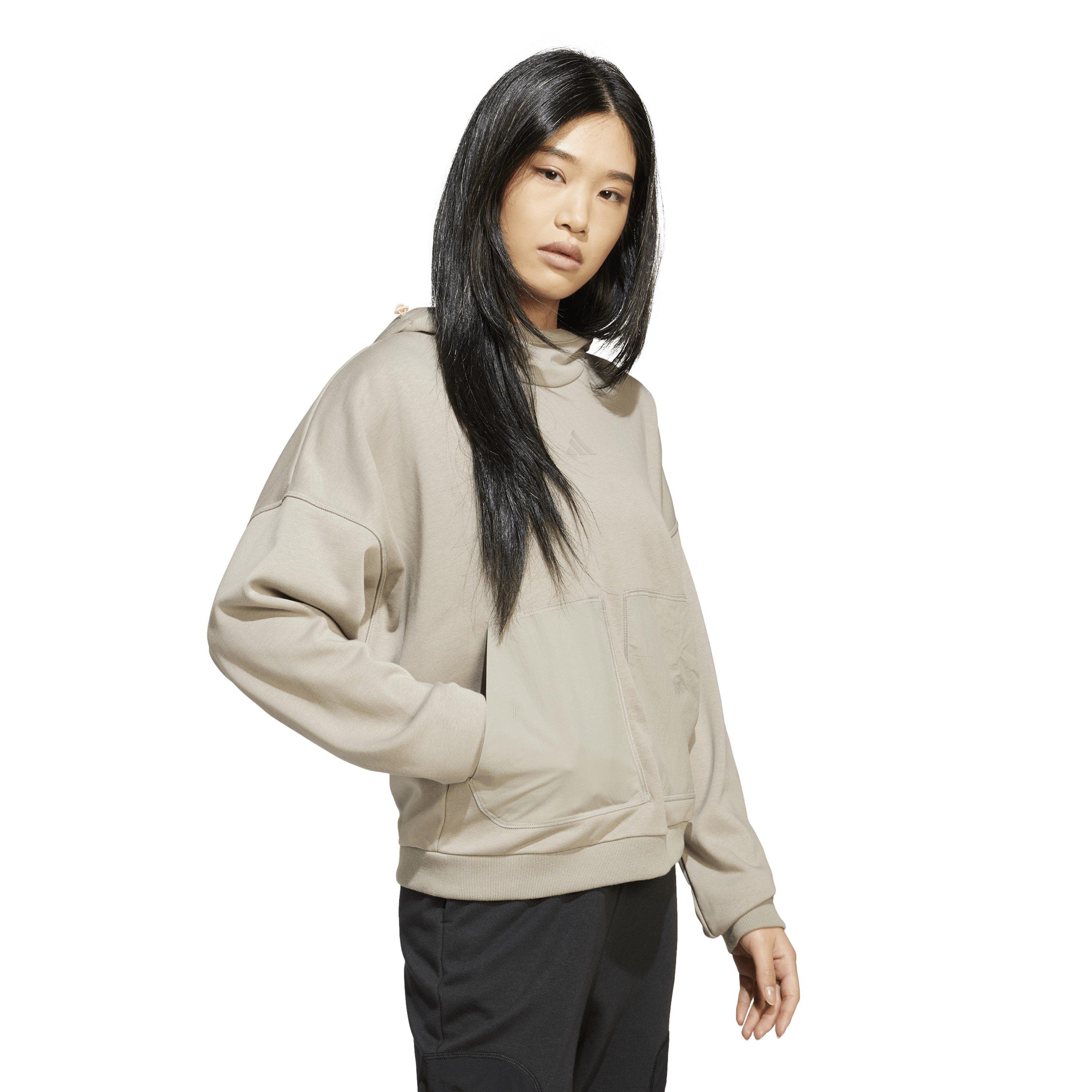 Putty Beige - adidas - City Escape Hoodie Womens - 6