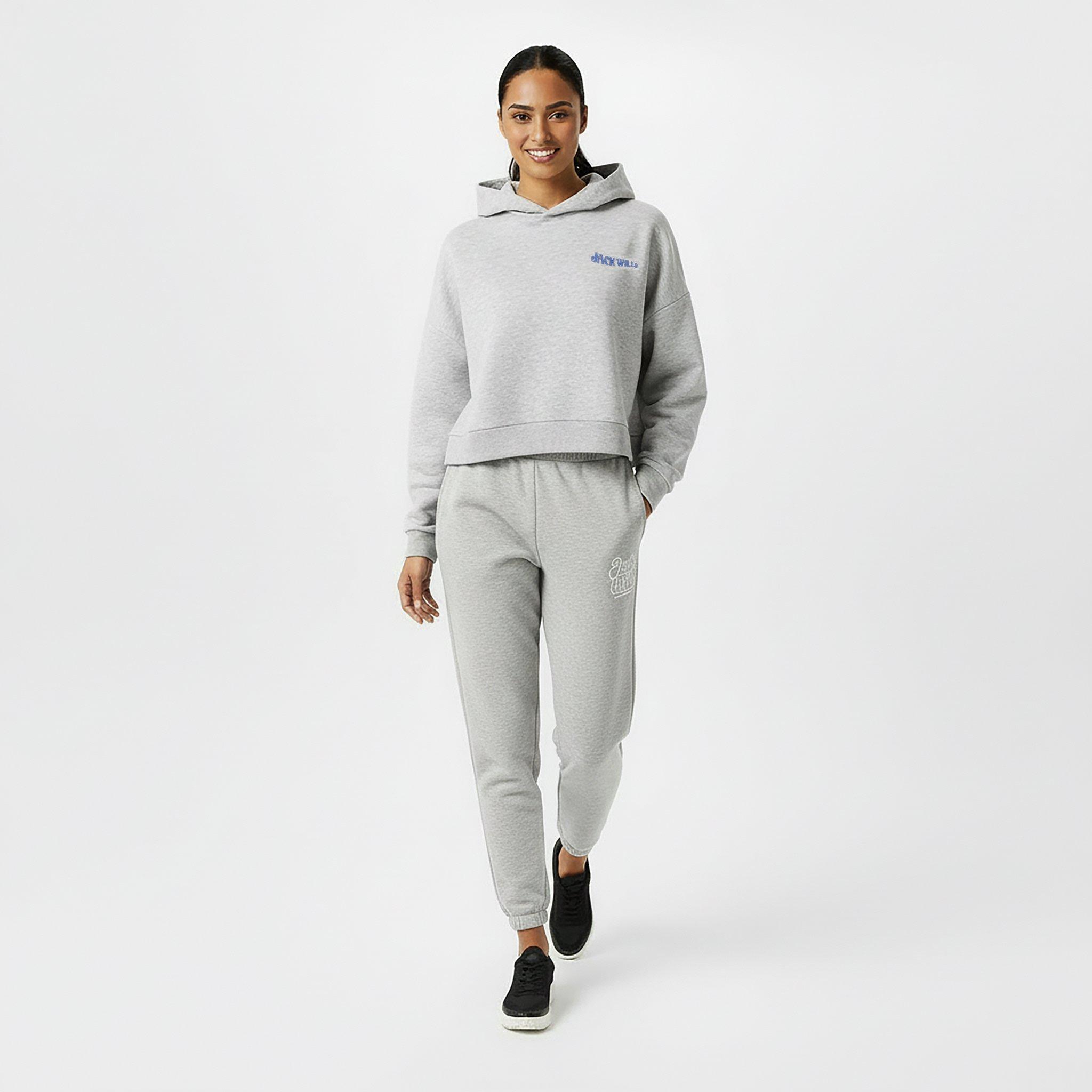 Light Heather - Jack Wills - Women's JW Essentials Hoodie - 5