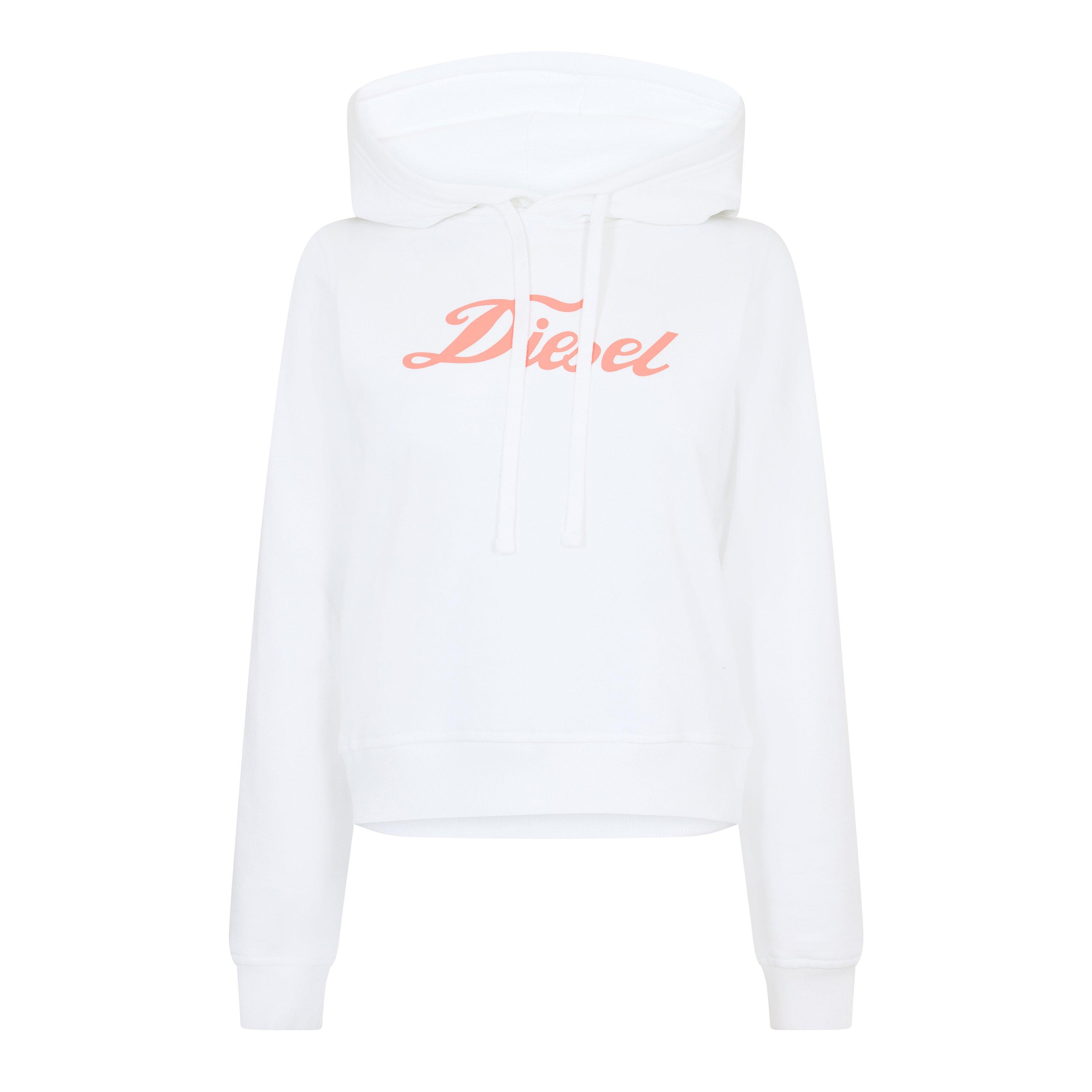 White - Diesel - Women's Crew Sweatshirt - 1