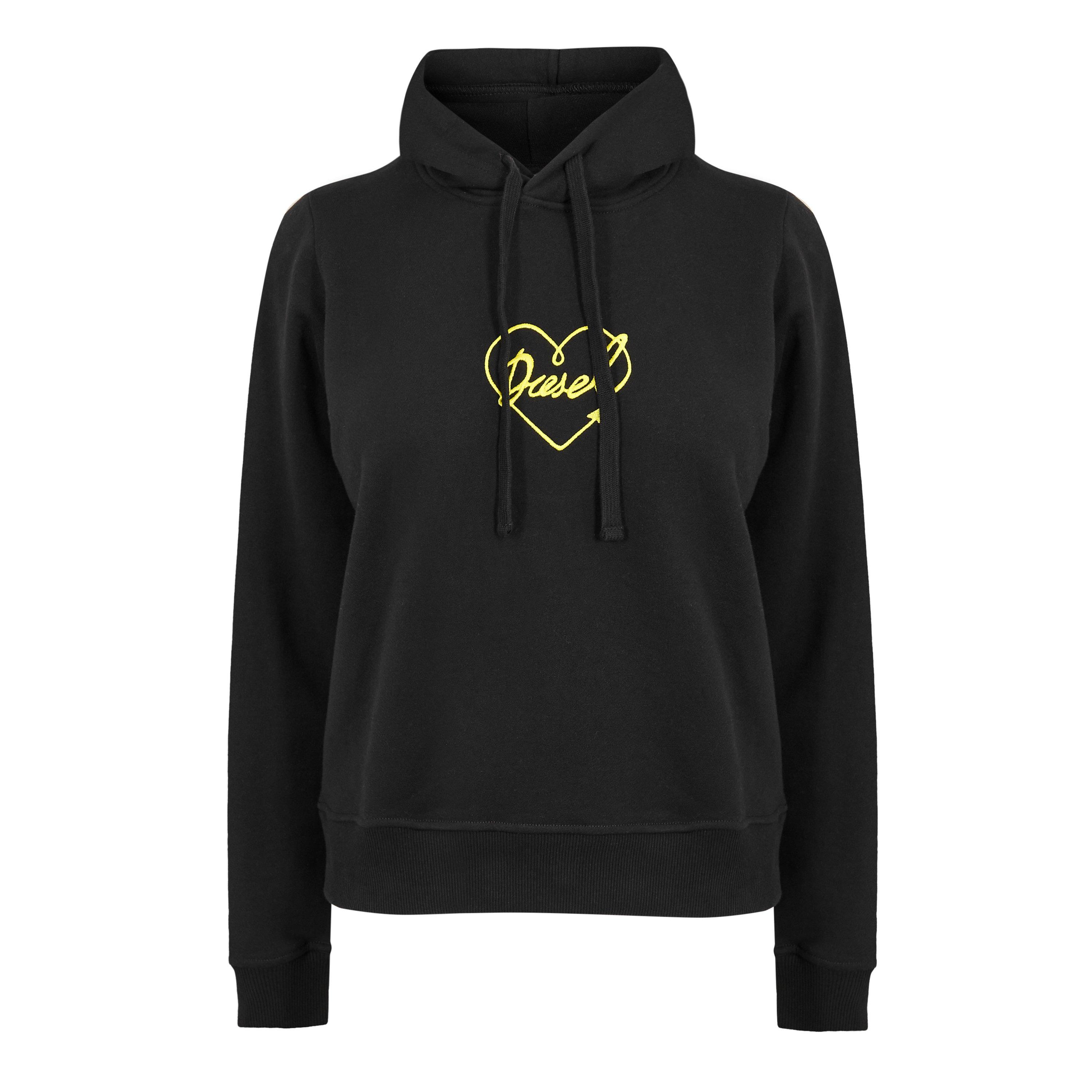 Black Black - Diesel - Women's Crew Sweatshirt - 1