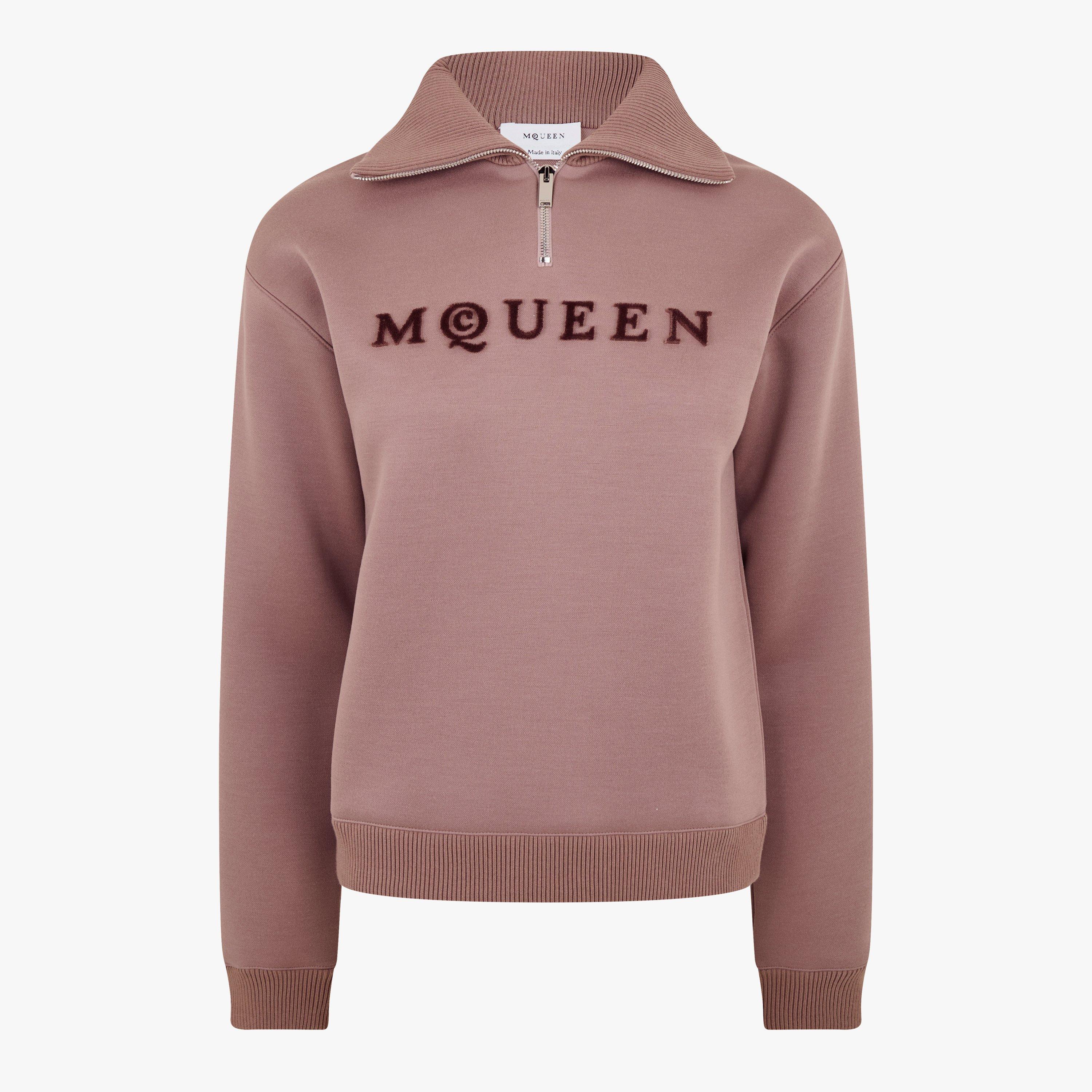 Alexander McQueen Logo Half-Zip Sweater | Cruise Fashion
