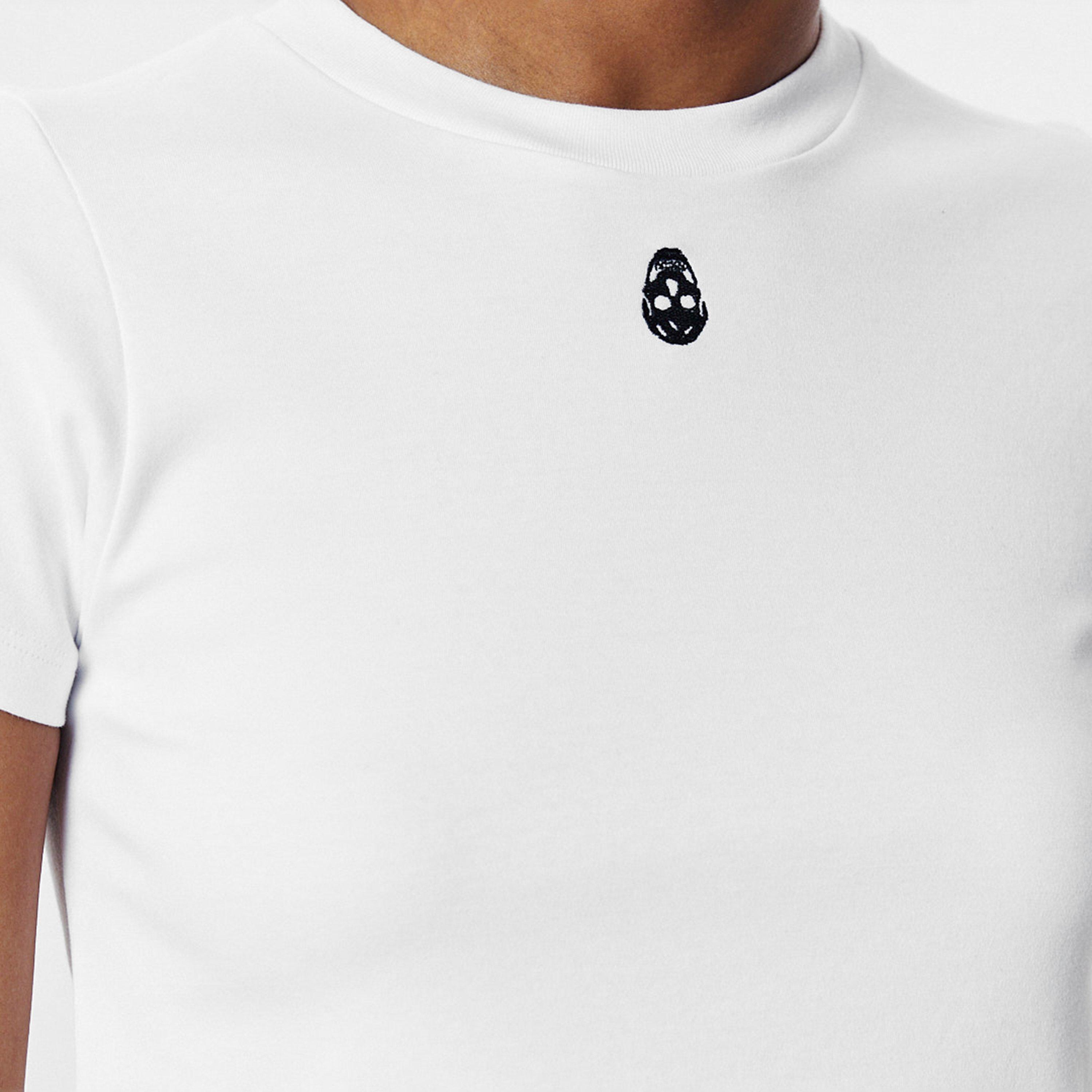 Optical White - Alexander McQueen - Women's Alex Cut & Sew Regular Fit T-Shirt - 5