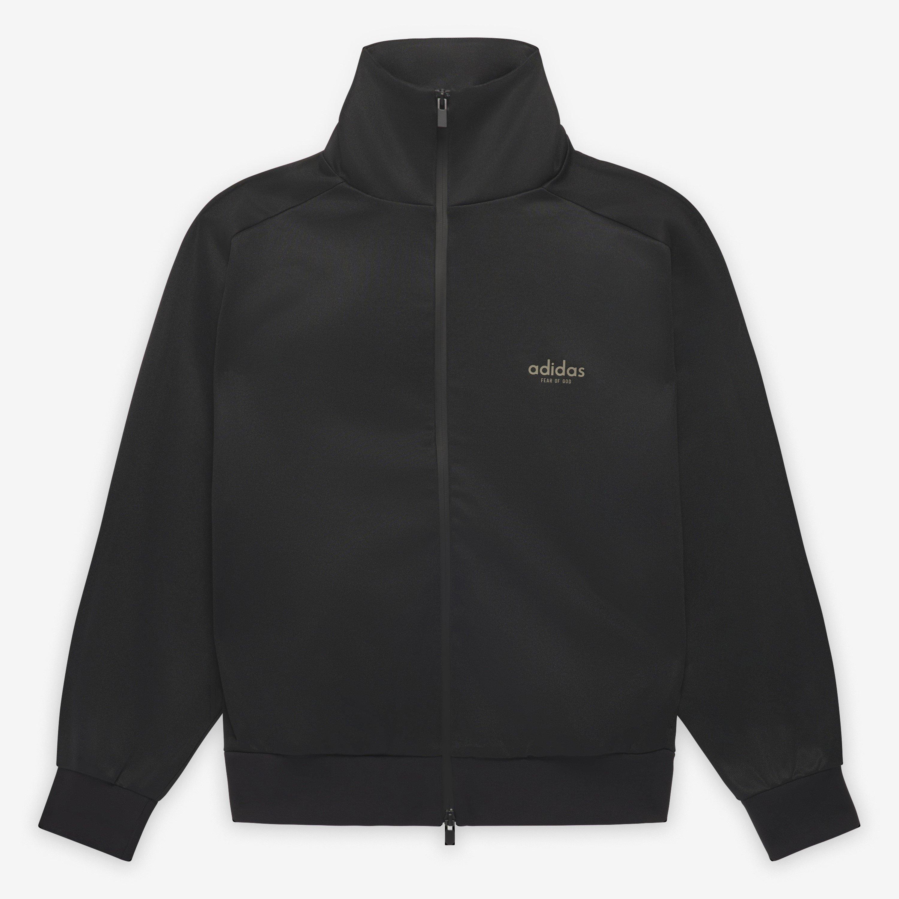 Adidas Women's Tracksuit Top - Black - 10 (S)