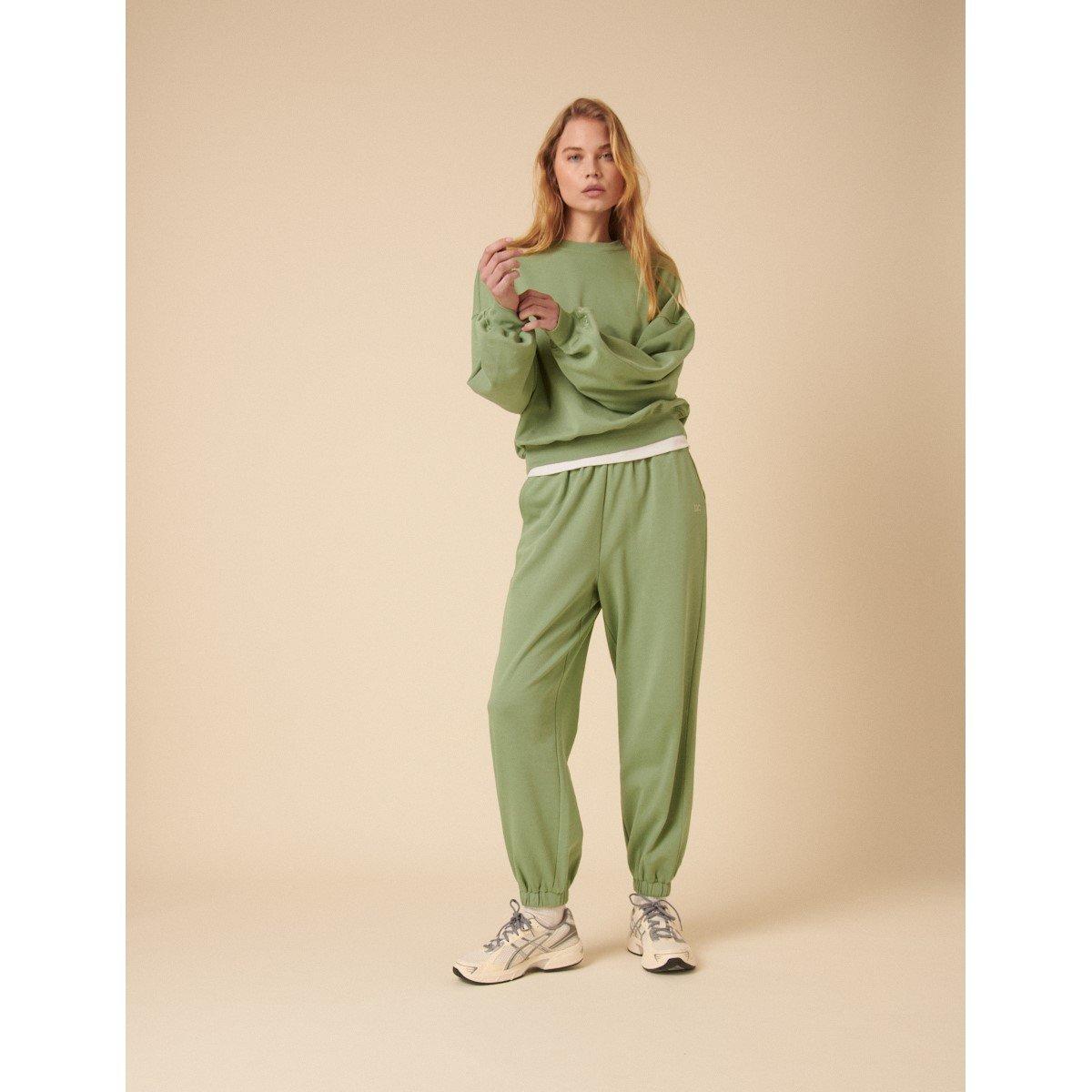 Nobodys Child Women's Crew Sweatshirt - Green - 8 (XS)