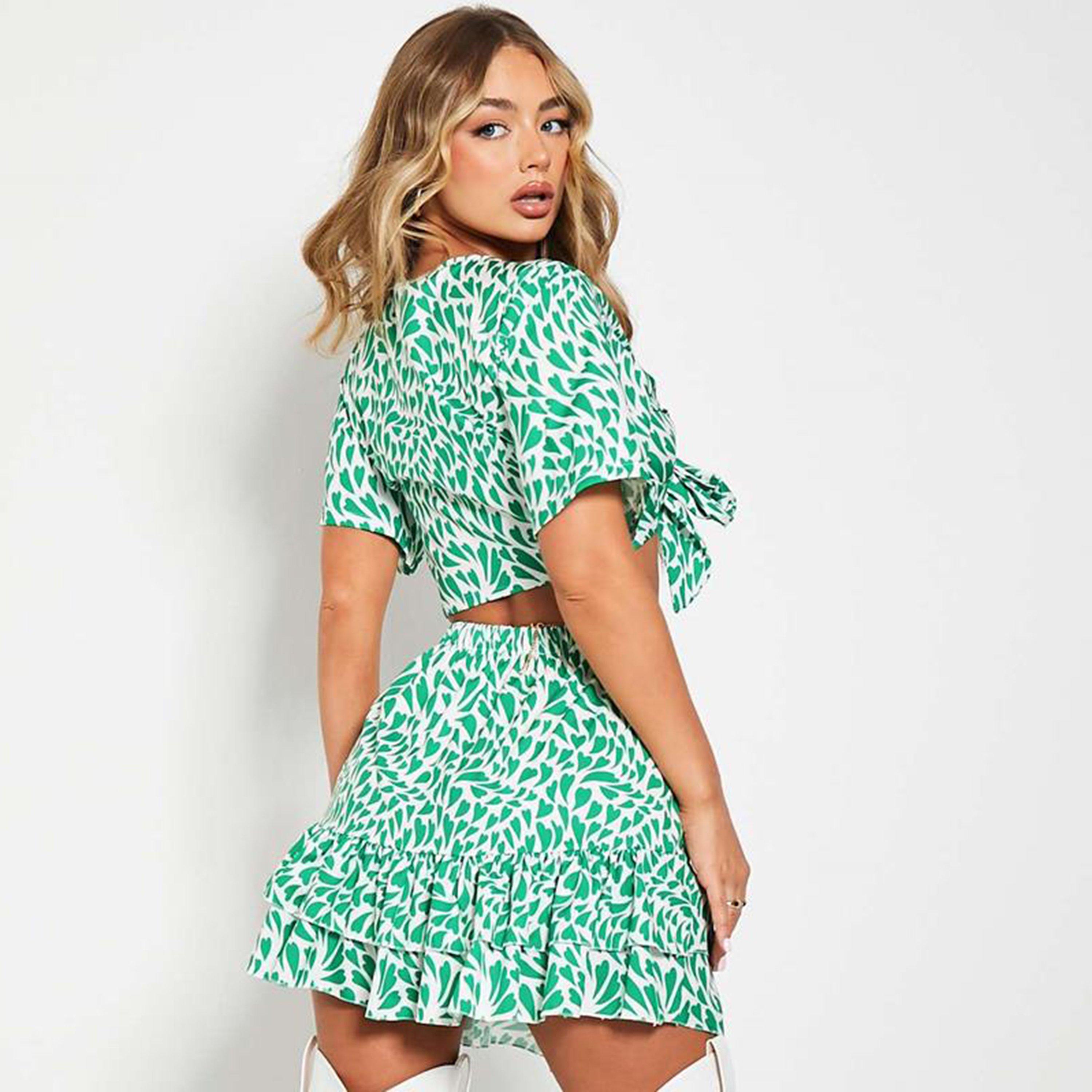 Verde - I Saw It First - ISAWITFIRST All Over Heart Print - 4