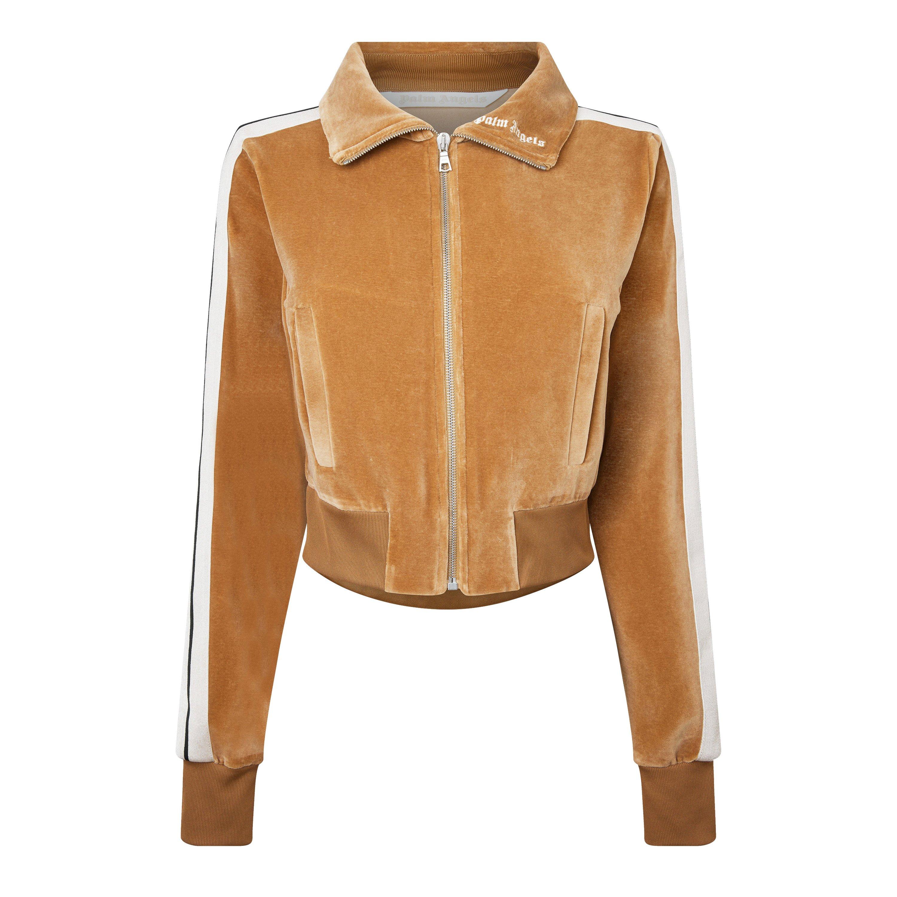 Beige 6103 - Palm Angels - Velvet Tracksuit Jacket - 5
