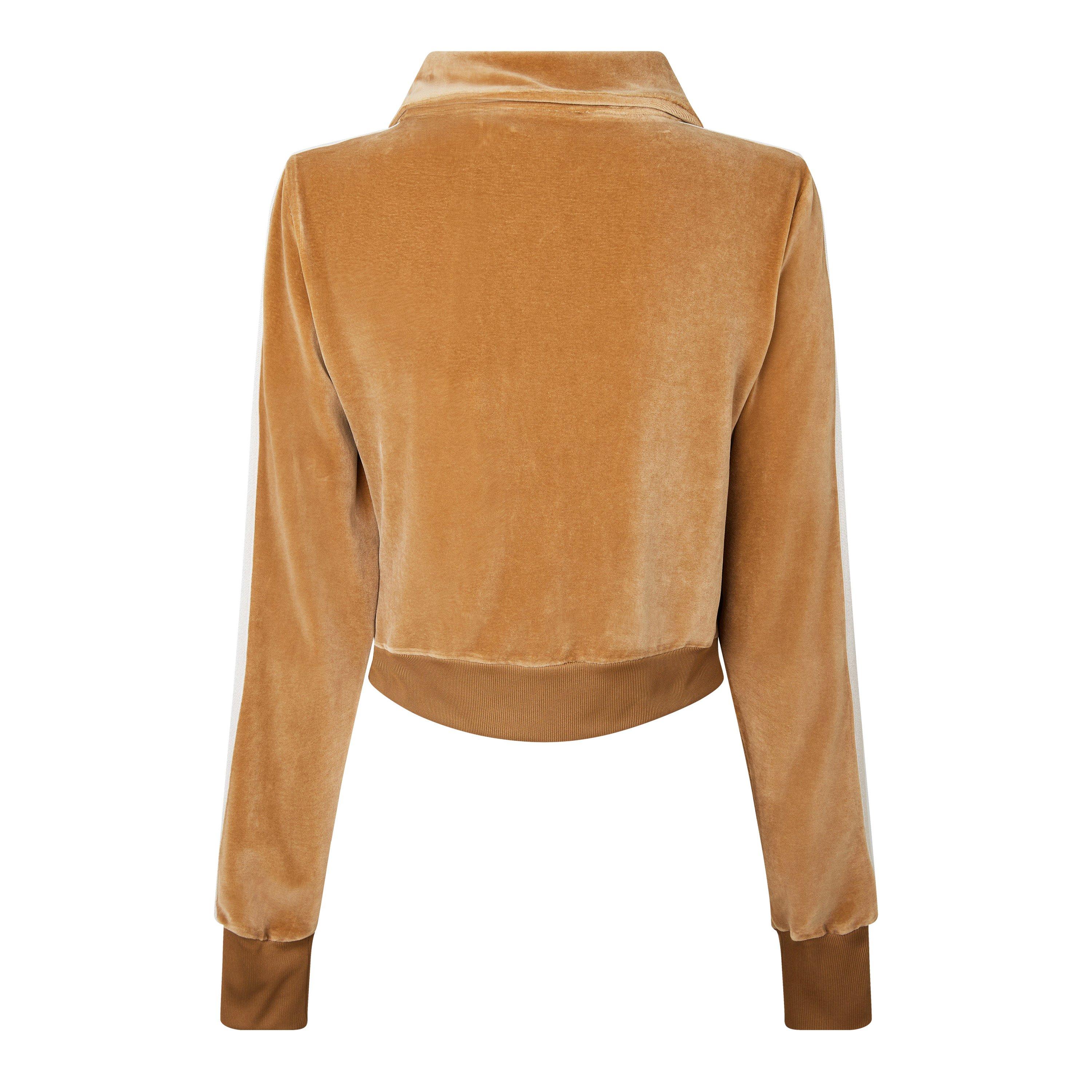 Beige 6103 - Palm Angels - Velvet Tracksuit Jacket - 6