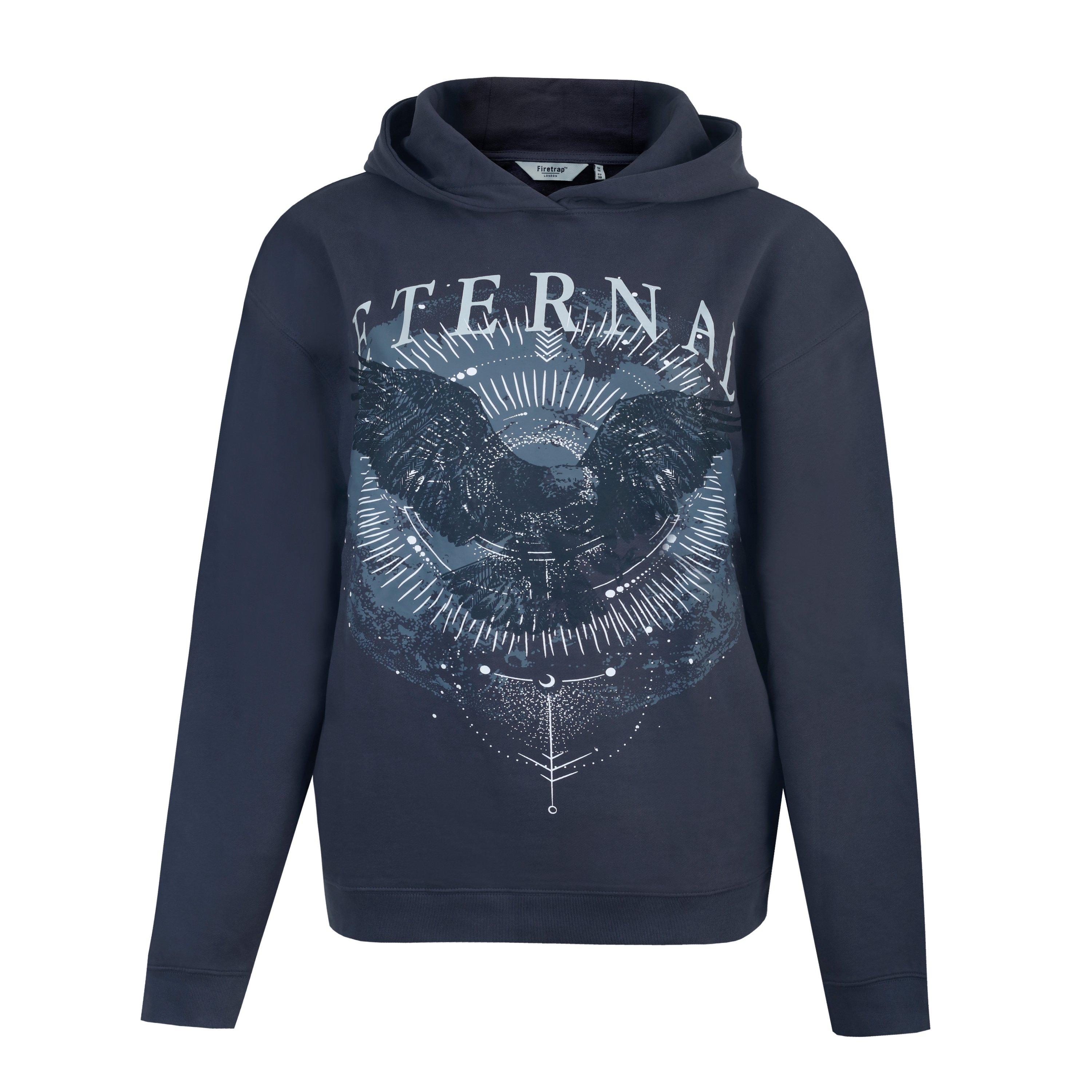 Charbon de bois - Firetrap - Women's Graphic Hoodie - 1