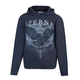 Firetrap Graphic Hoodie Womens