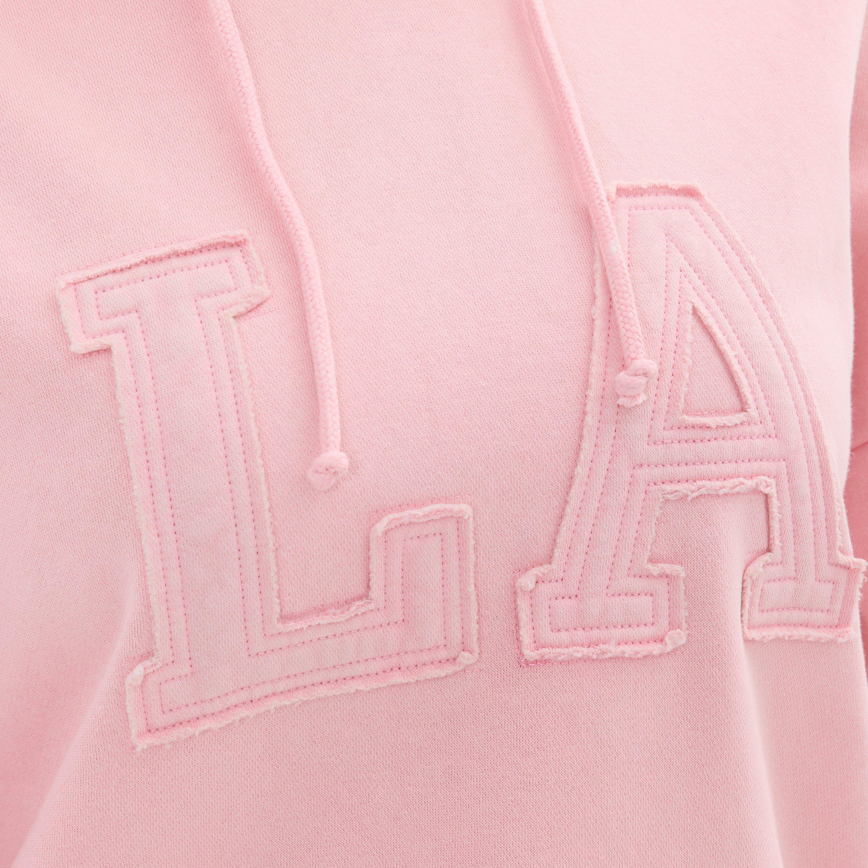 Baby Pink - I Saw It First - LA Embroidered Washed Hoody - 4