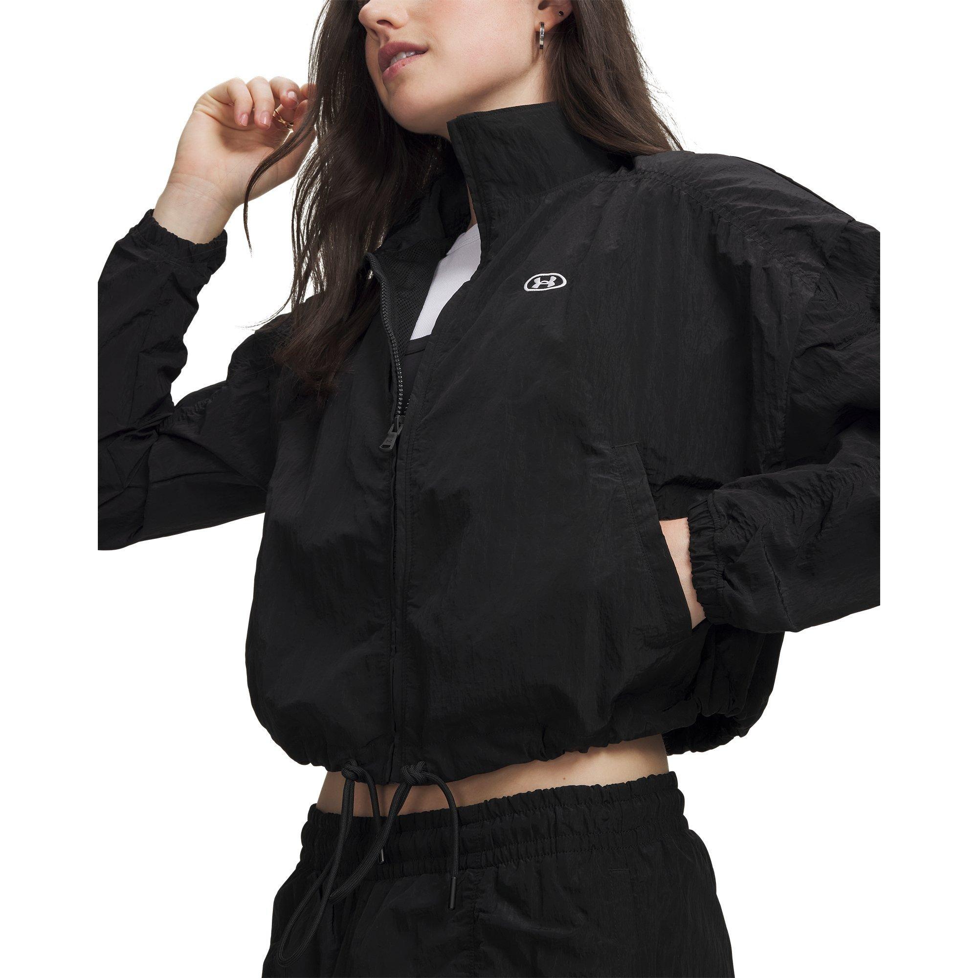 Black/White - Under Armour - Women's Rival Tracksuit Top - 3
