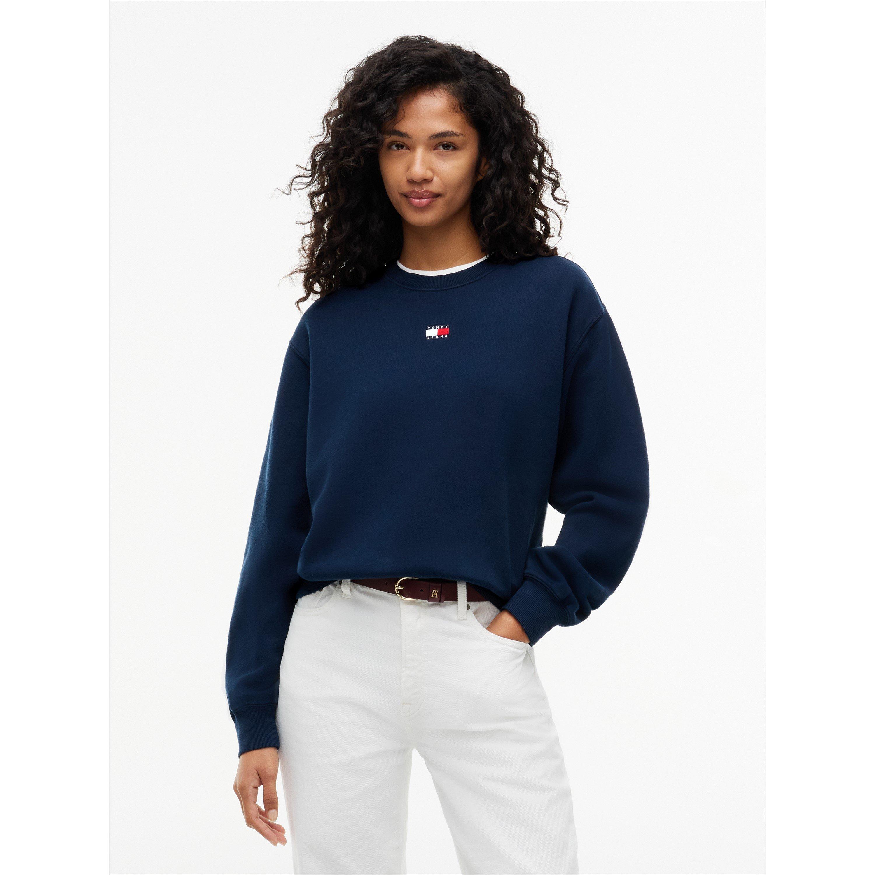 Dark Blue - Tommy Jeans - TJ Tjw Bdg Crew Ext Ld64 - 2