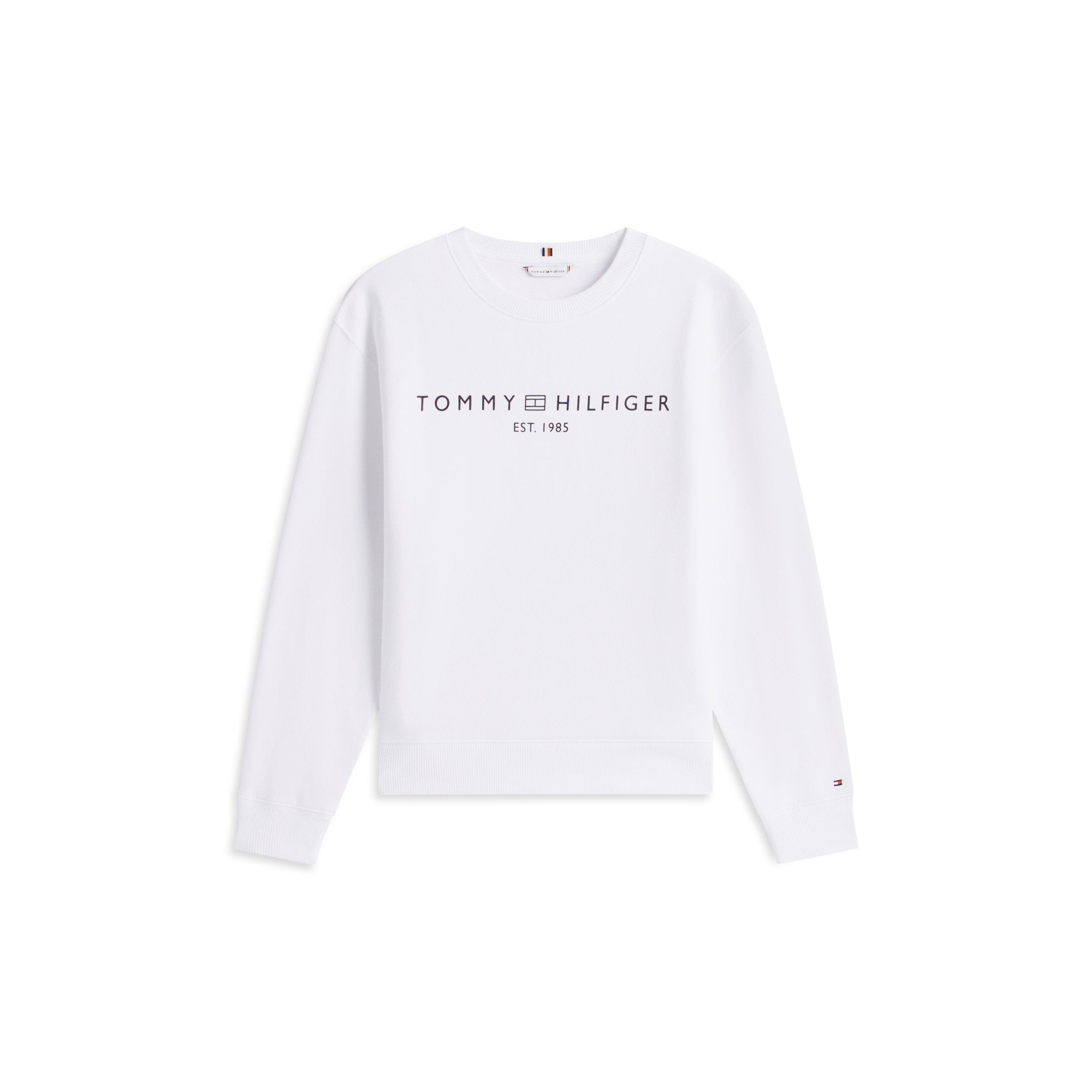 Tommy Hilfiger Pullover sweatshirt - Th Optic White - Size 12 (M)