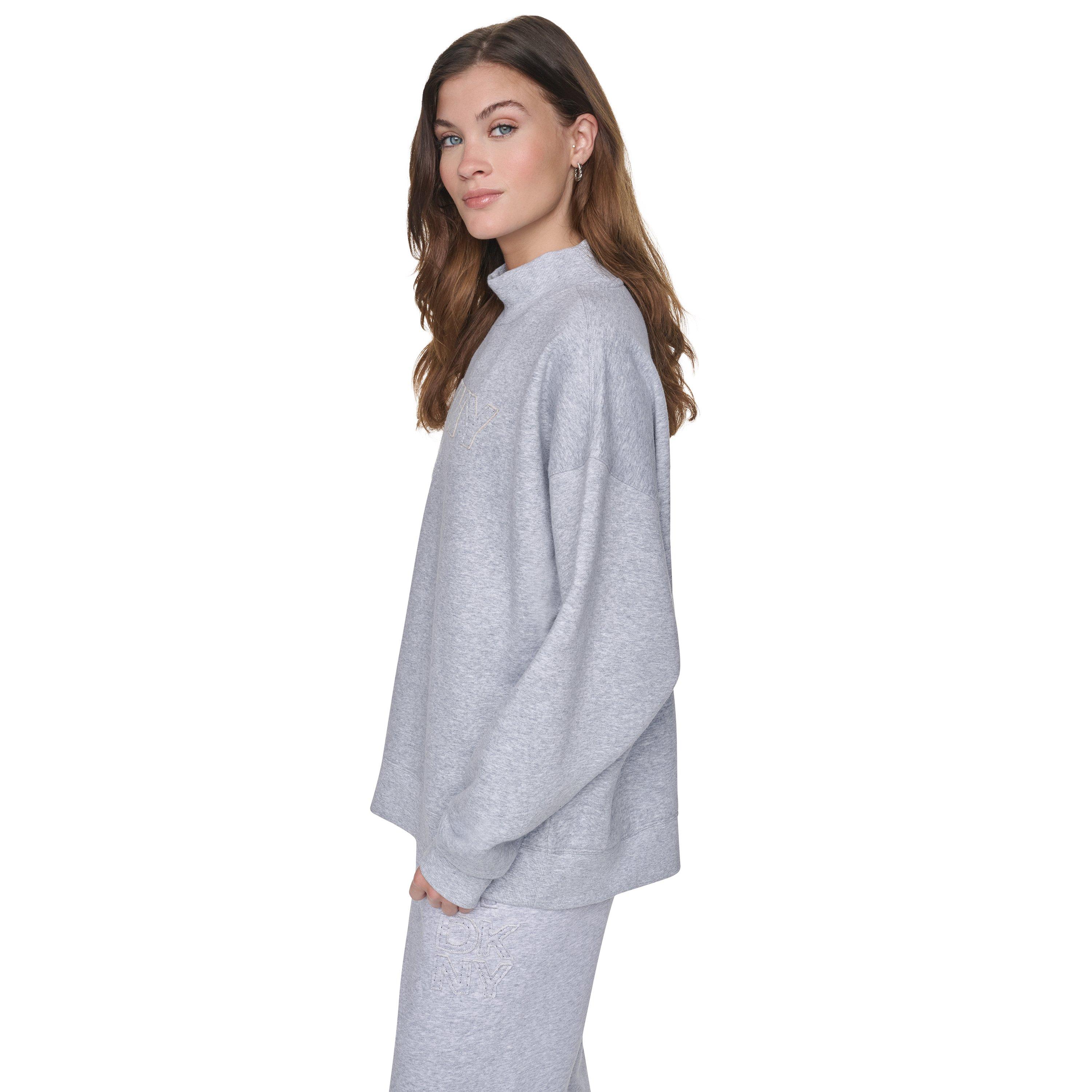 Pearl Grey Hthr - DKNY - DKNY DMT MN Flc Ld71 - 2