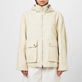 Gucci WomenS Jumbo Gg Canvas Cotton Puffer Jacket