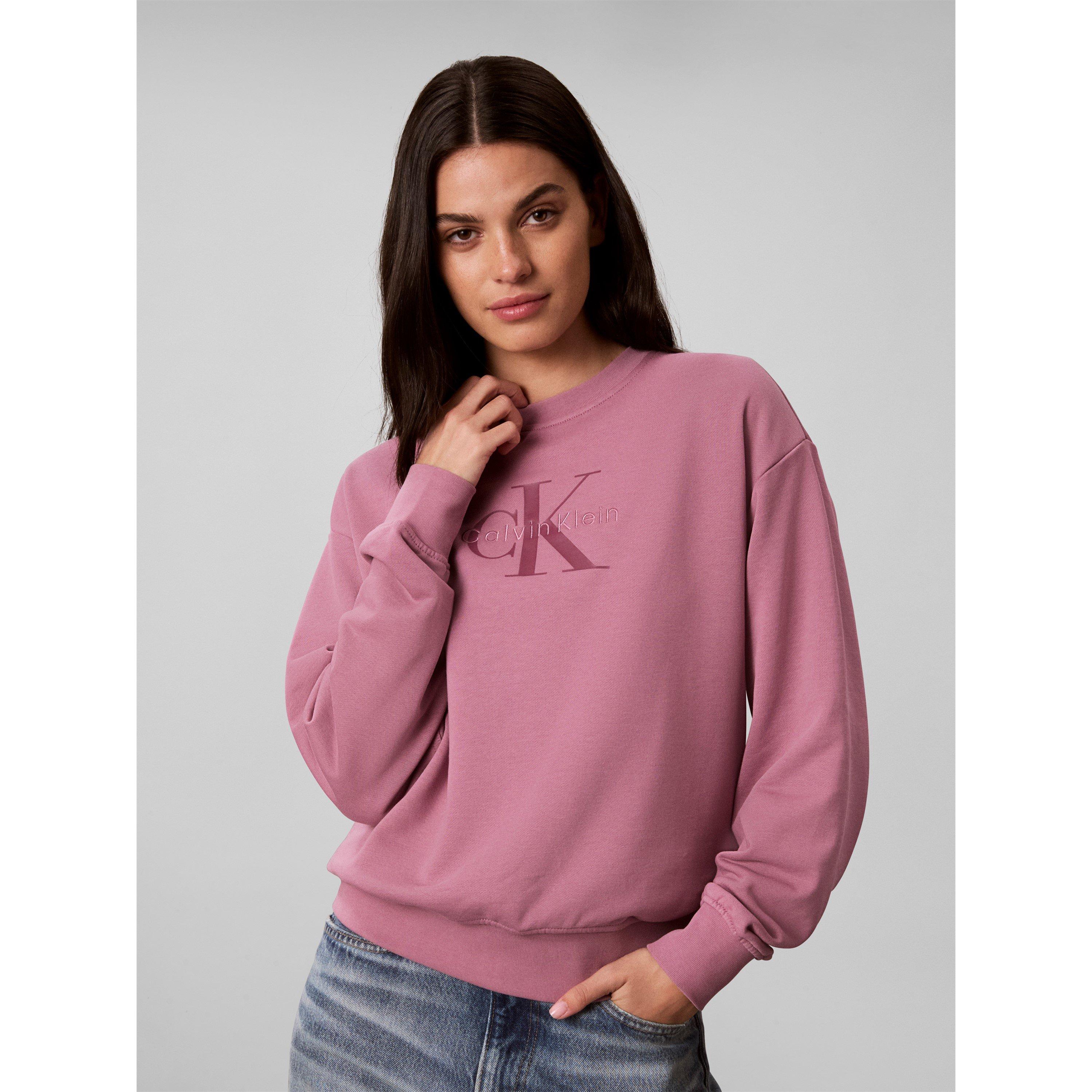 Dusky Orchid - Calvin Klein Jeans - Logo Sweatshirt - 2