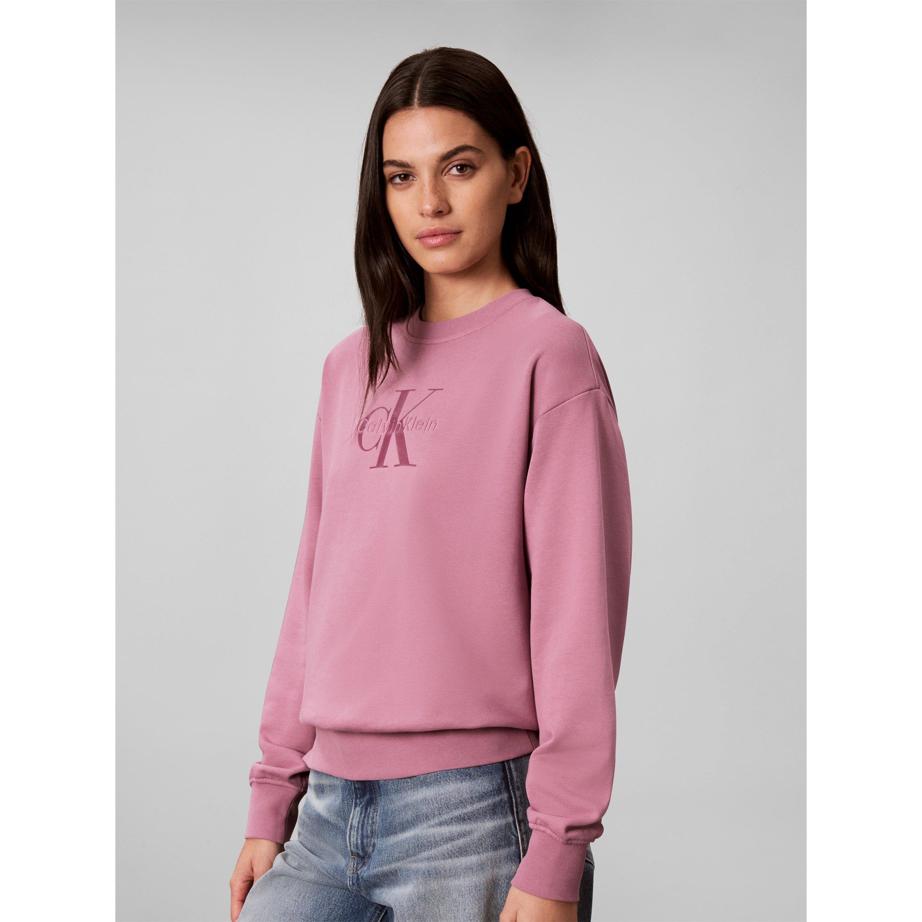 Dusky Orchid - Calvin Klein Jeans - Logo Sweatshirt - 4
