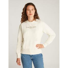 Calvin Klein Jeans Pullover Sweater with Graphic Print