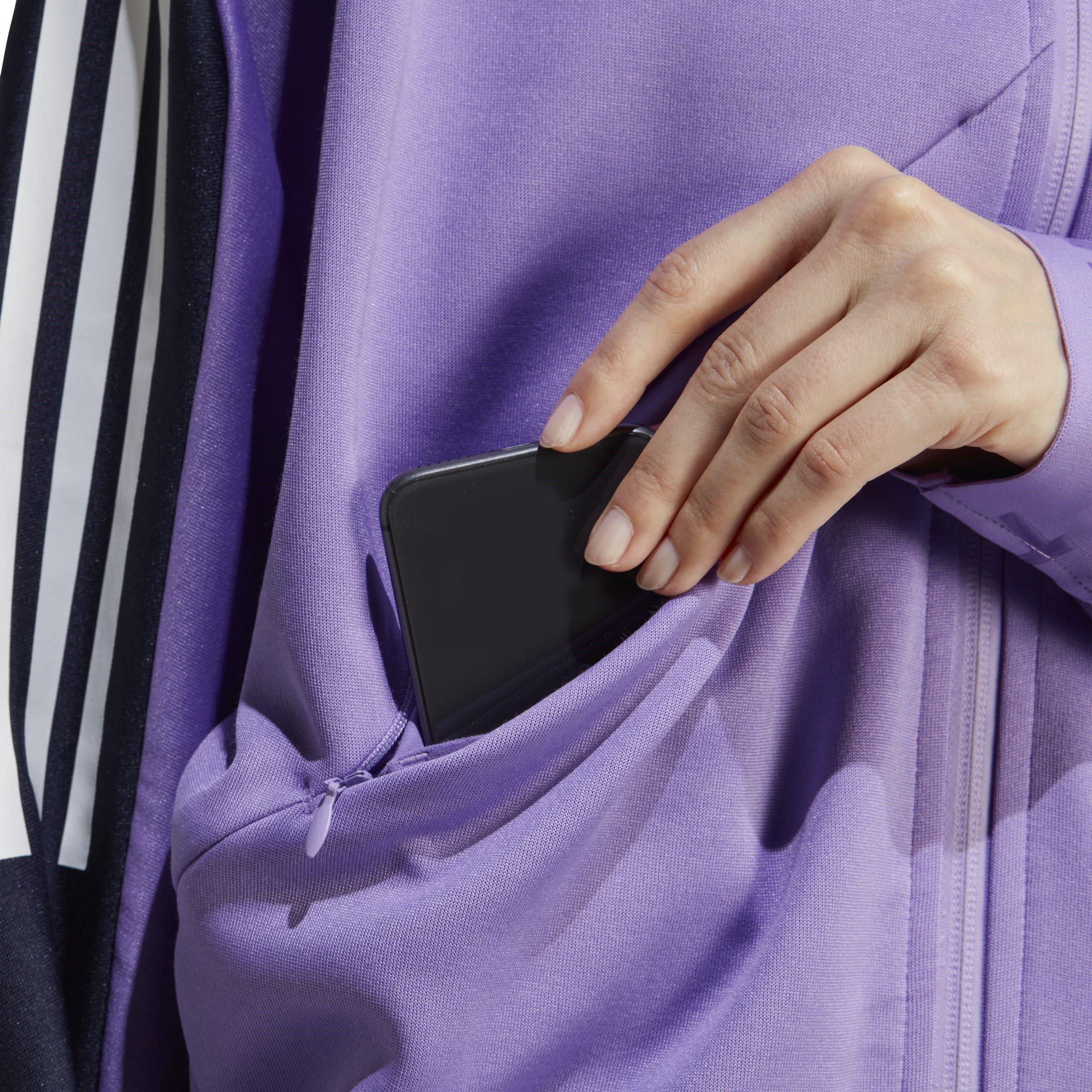 Violet/Ink - adidas - Tiro Suit-Up Tracksuit Top Womens - 7