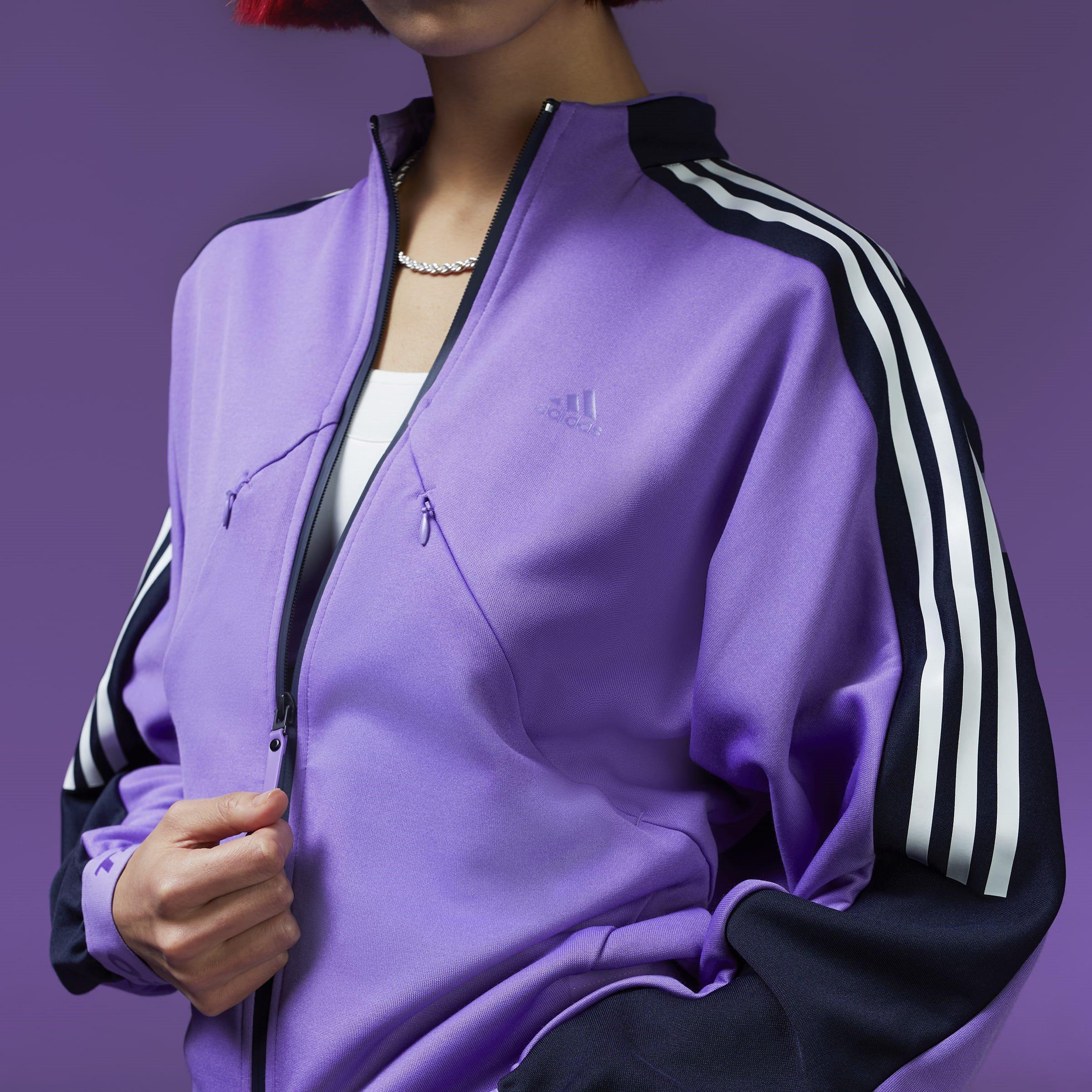 Violet/Ink - adidas - Tiro Suit-Up Tracksuit Top Womens - 9