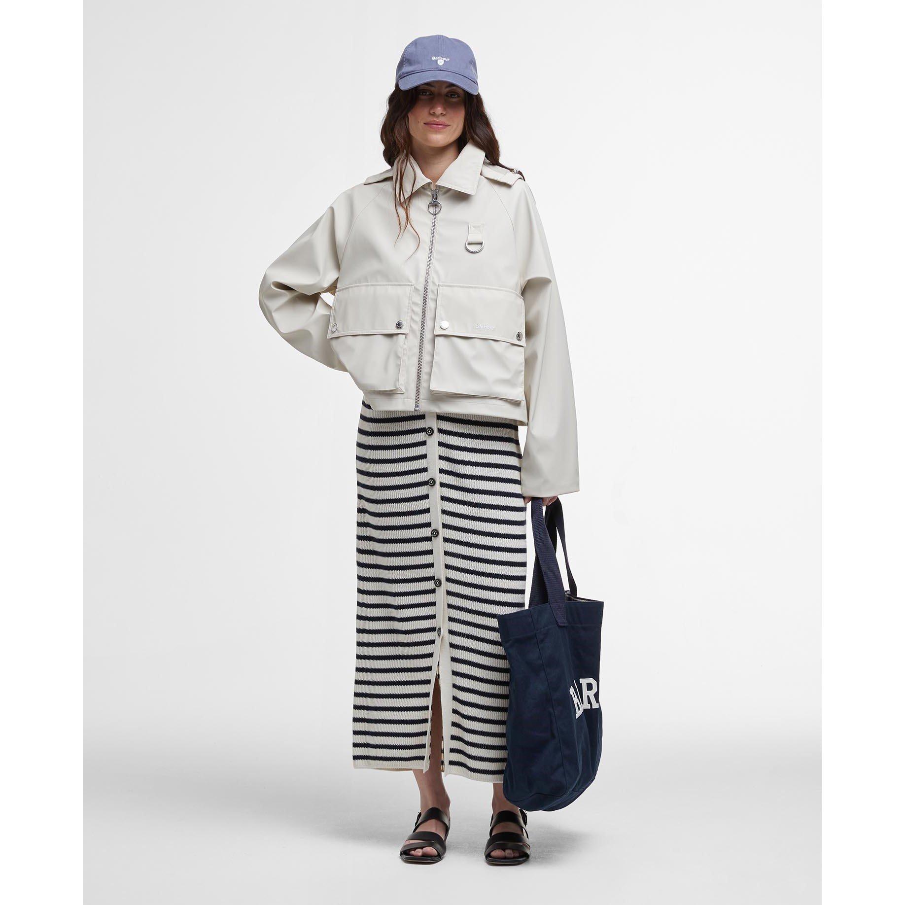Blanc - Barbour - Women's June Showerproof Rain Anorak - 3