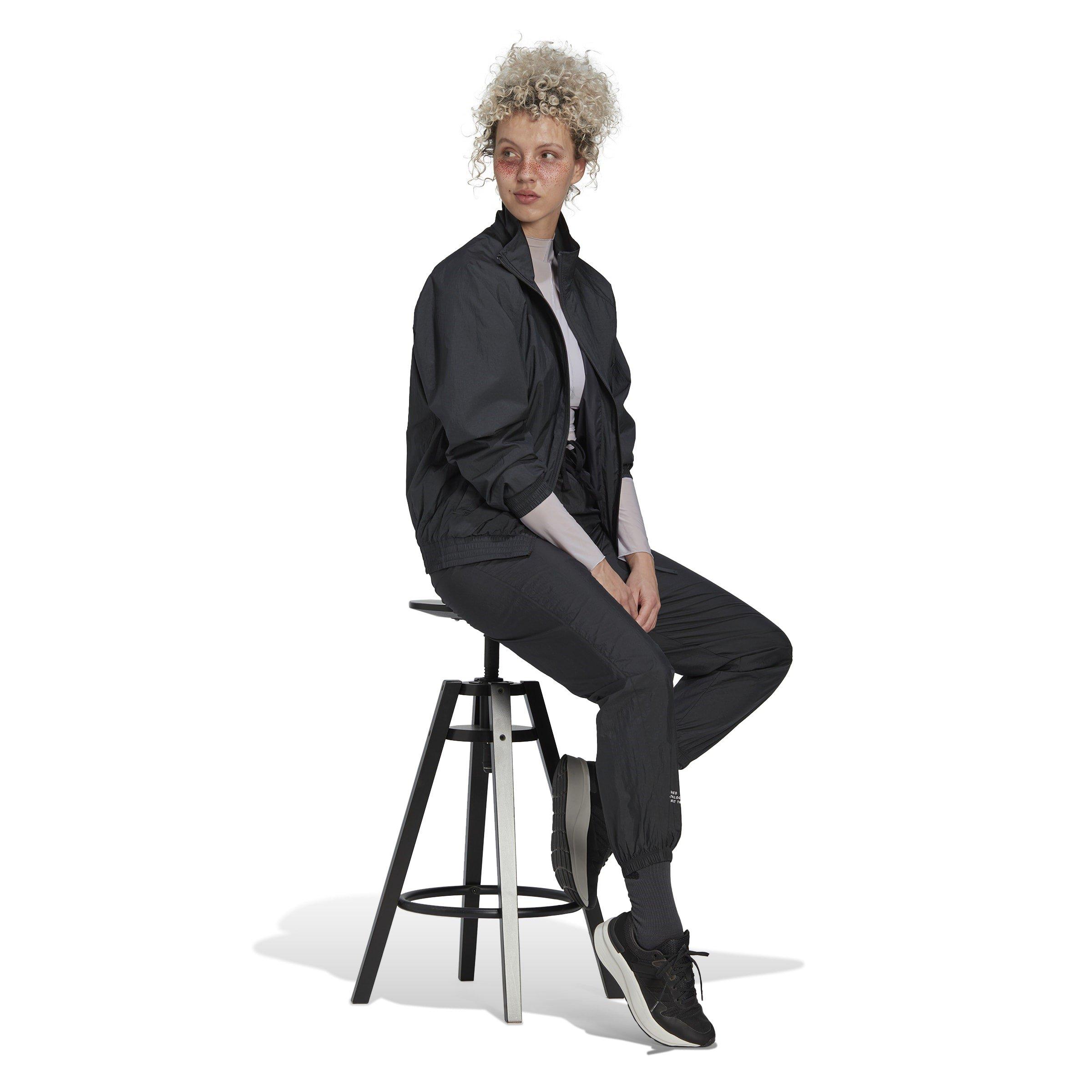 Kohle/Schwarz/Weiß. - adidas - Woven Track Top Tracksuit Womens - 4