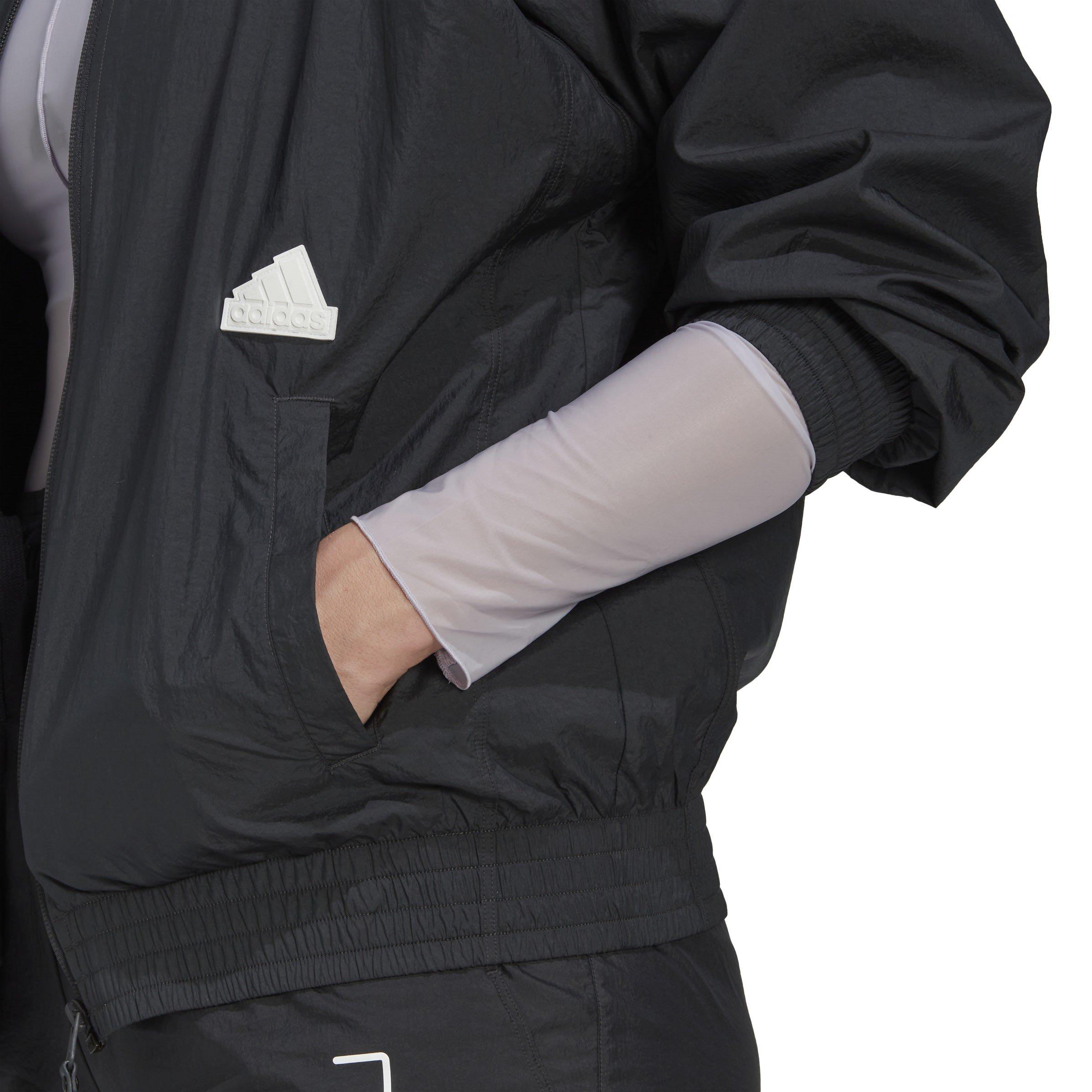 Kohle/Schwarz/Weiß. - adidas - Woven Track Top Tracksuit Womens - 6