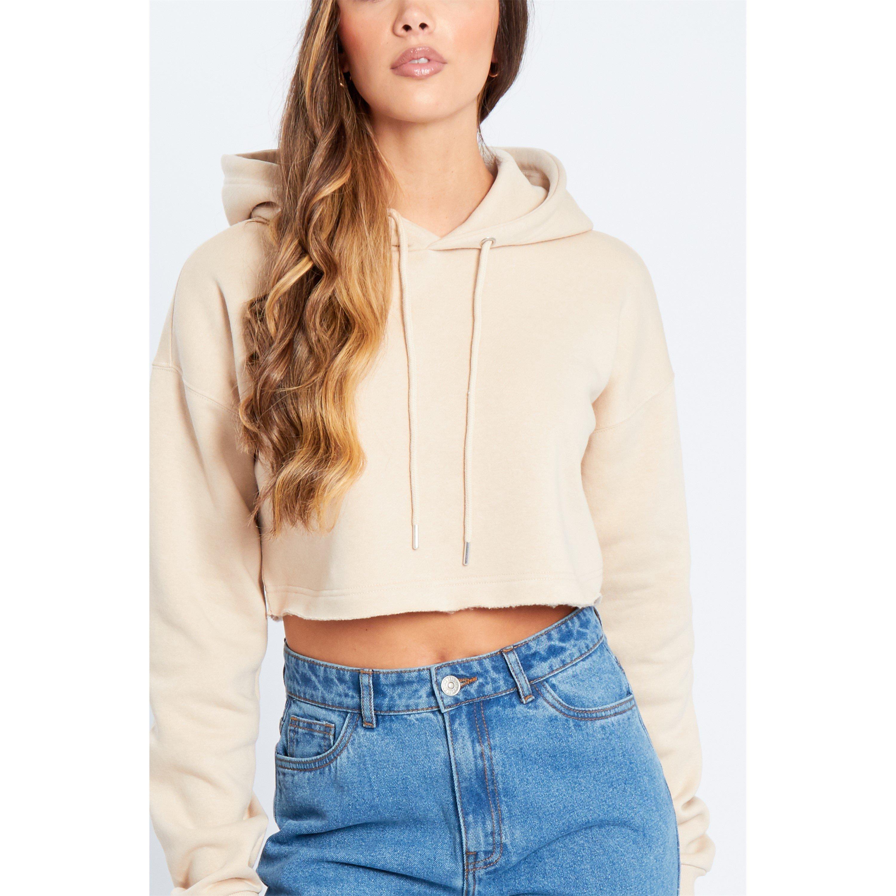 Creme - Be You - You Crop Hoodie Ld - 4