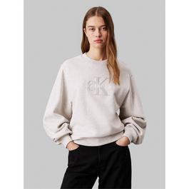 Calvin Klein Jeans Calvin Klein Jeans Chenille Monologo Crewneck