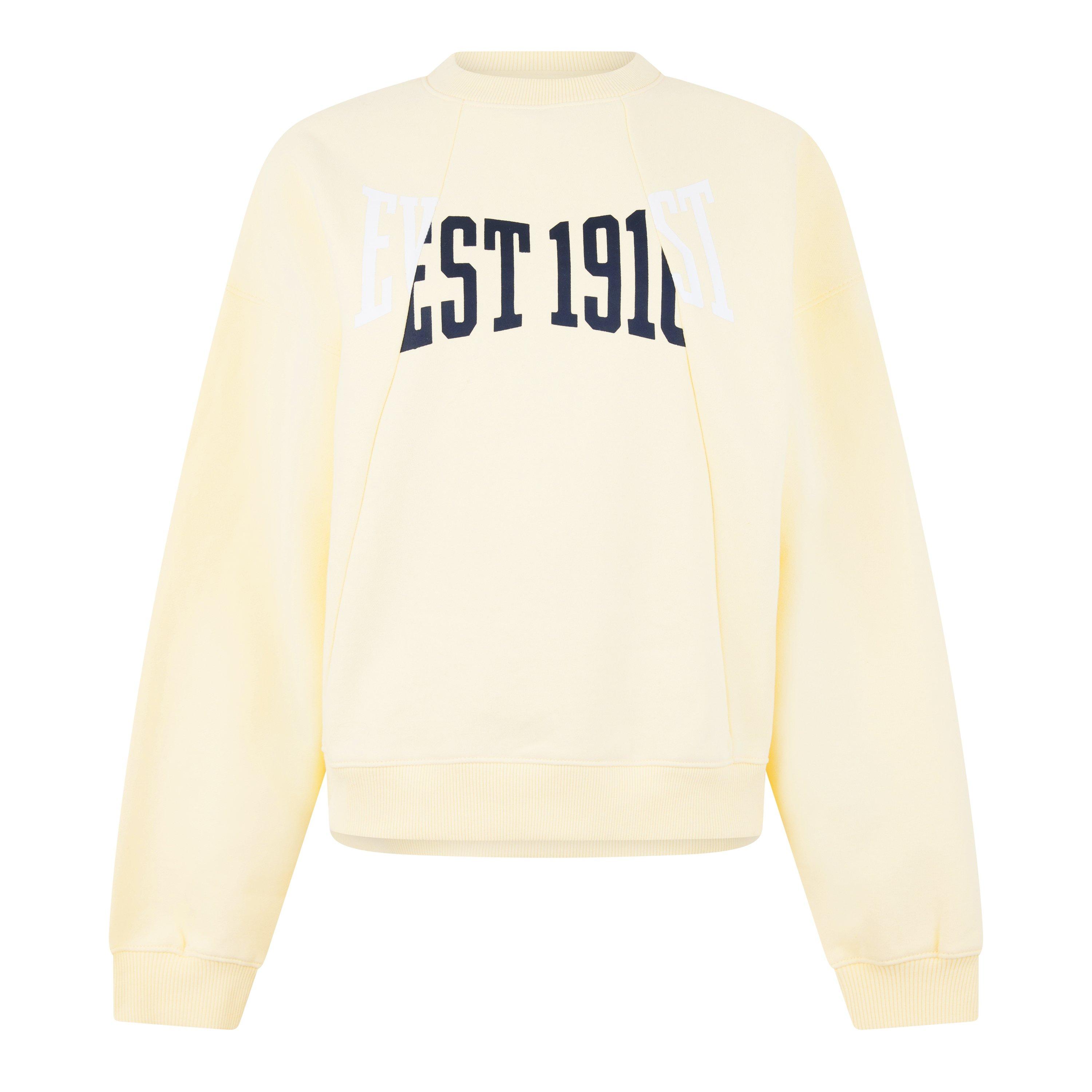 Soft Yellow - Everlast - EST1910 Logo Sweatshirt - 5