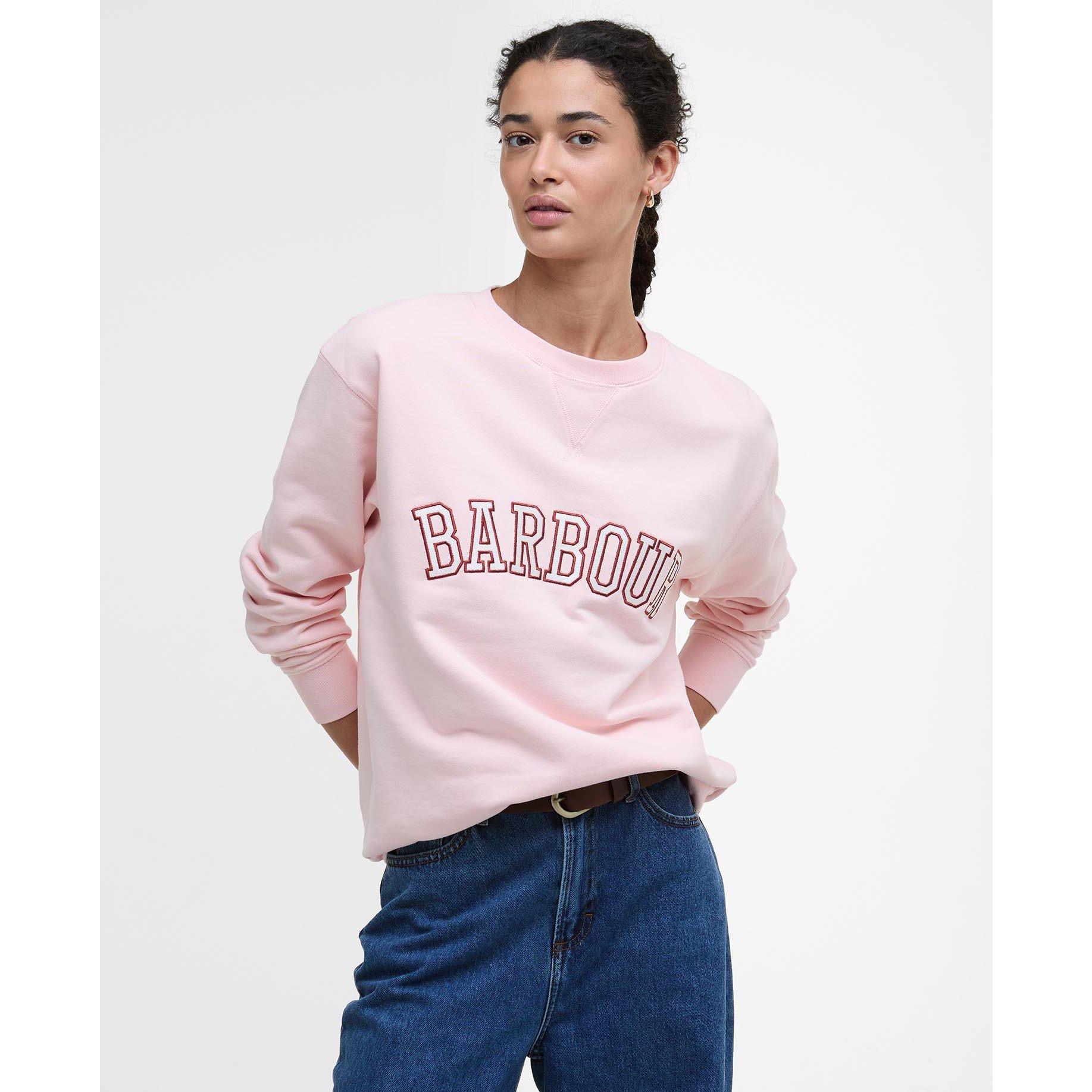 Pink Blush - Barbour - Northumberland Sweatshirt - 2