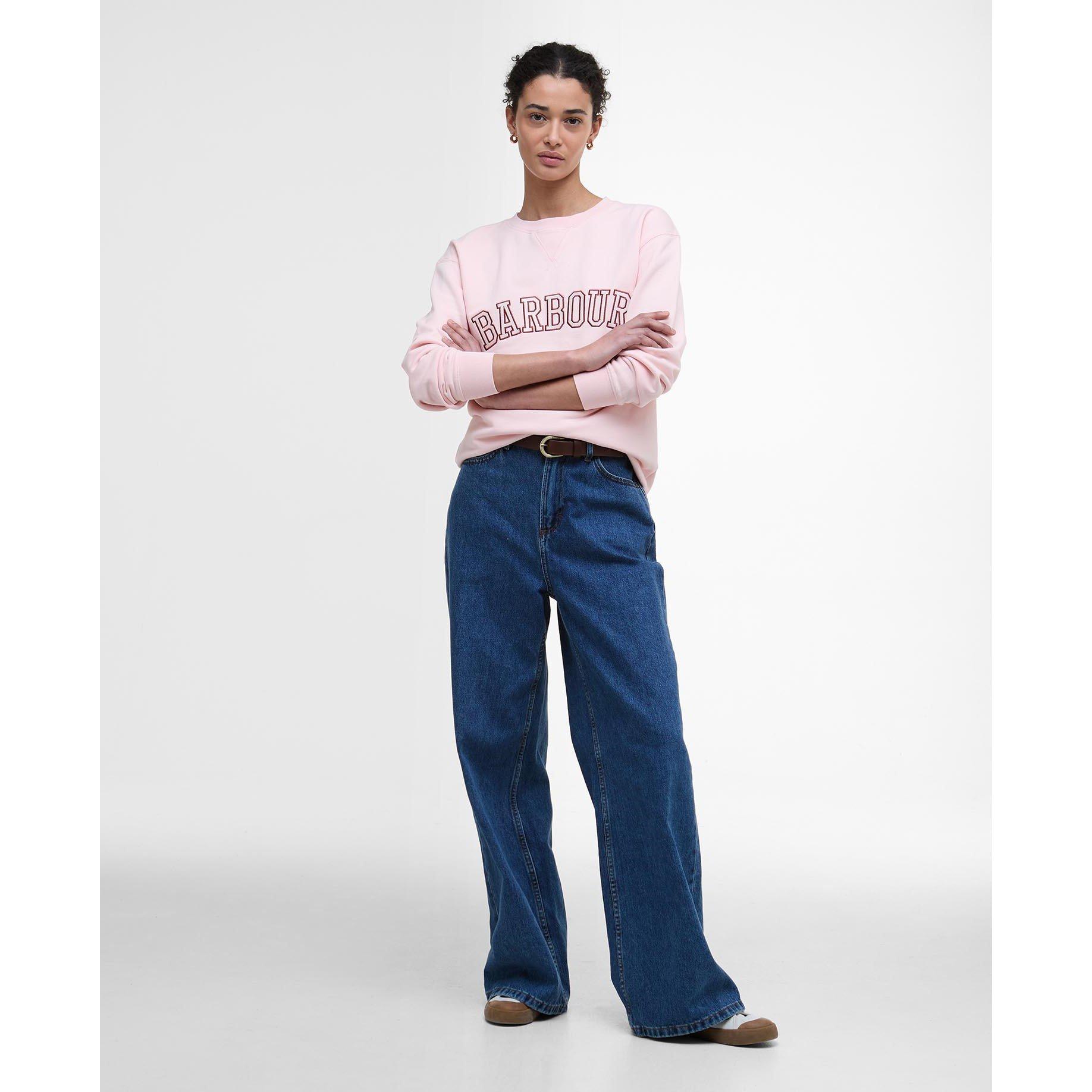 Pink Blush - Barbour - Northumberland Sweatshirt - 6