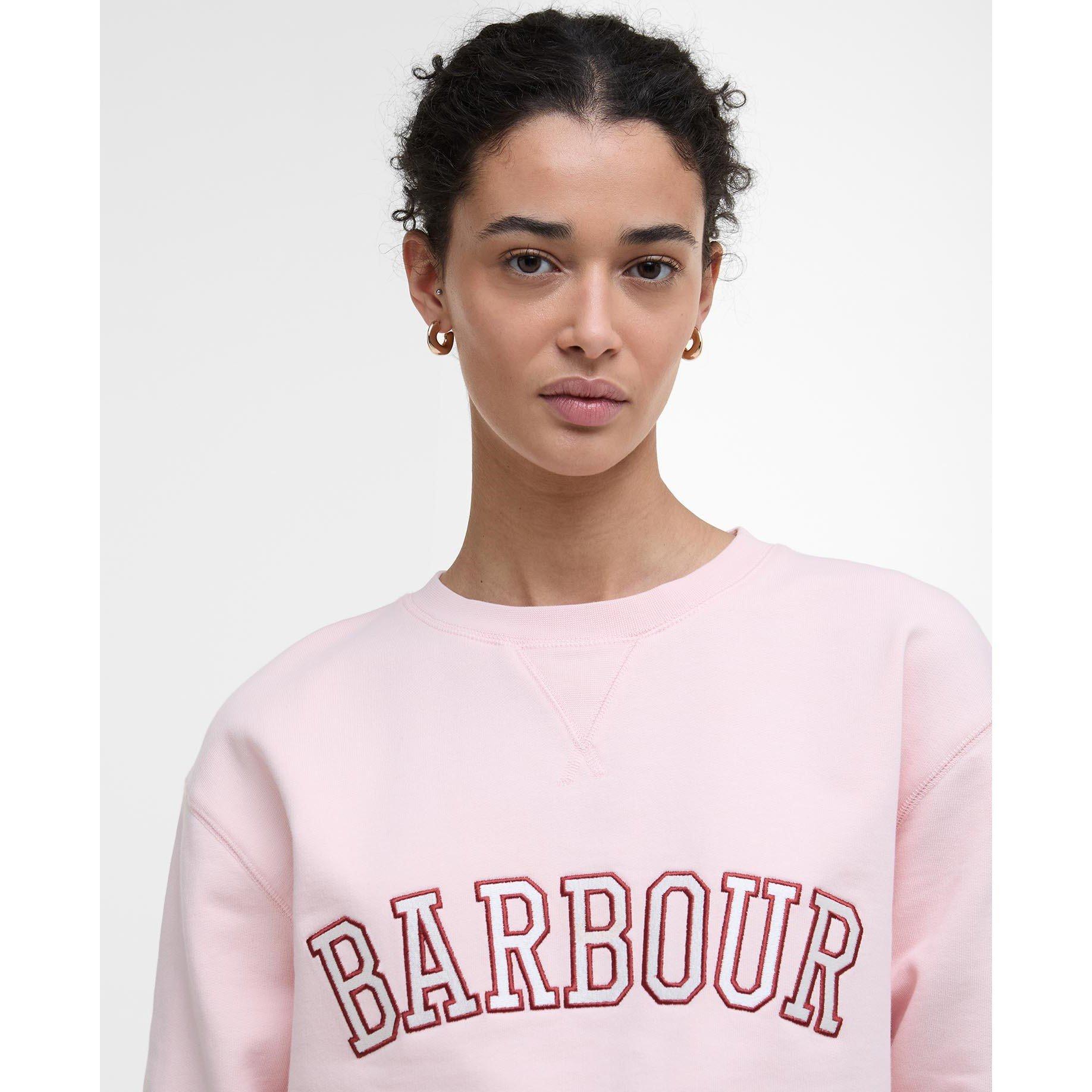 Pink Blush - Barbour - Northumberland Sweatshirt - 4