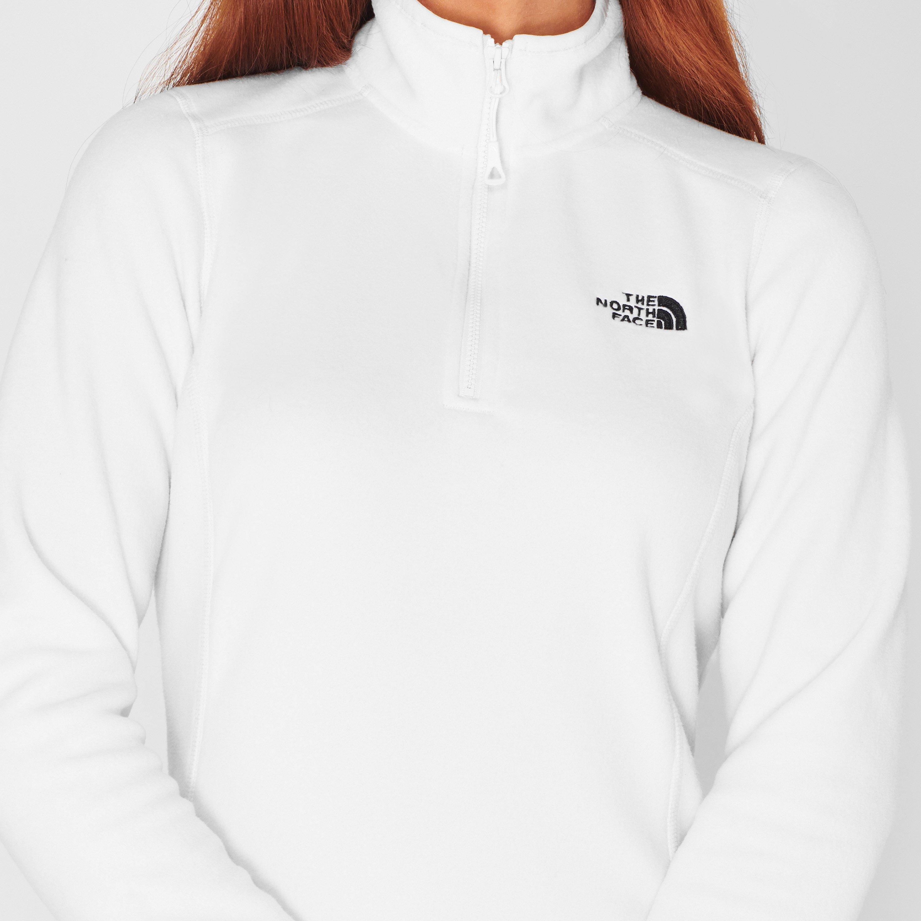 Duna Blanca - The North Face - 100 Glacier 1/4 Zip Fleece Womens - 4