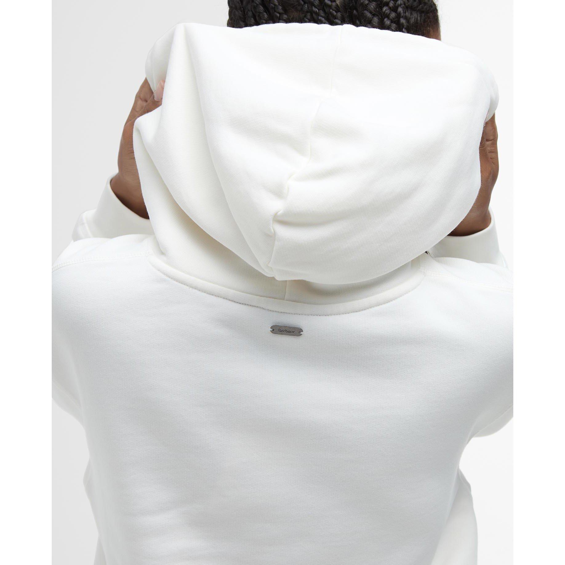 Cloud/Navy - Barbour - Women's Northumberland Over-the-head Hoodie - 2