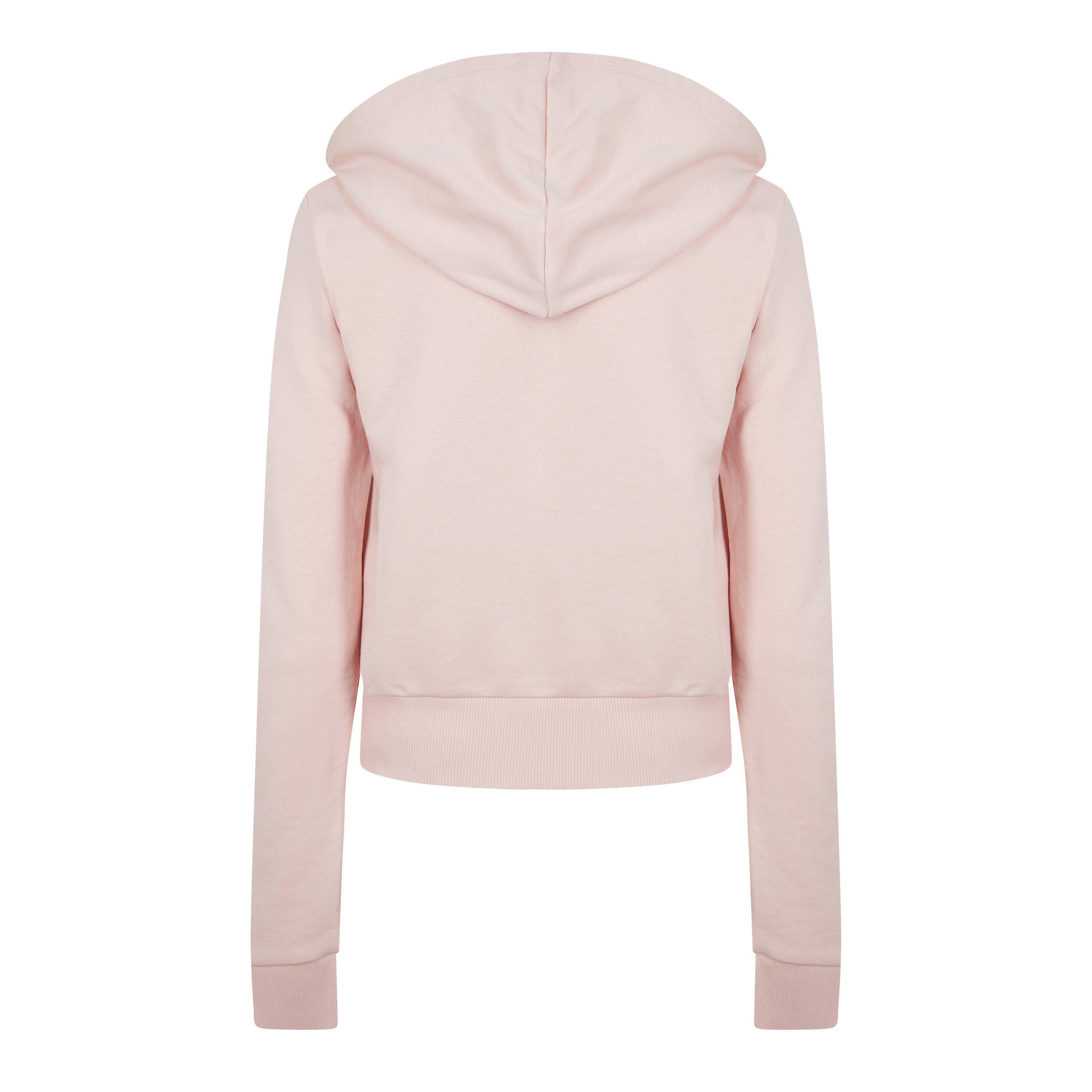 Lys Pink - Reebok - French Terry Full-Zip Hoodie - 2