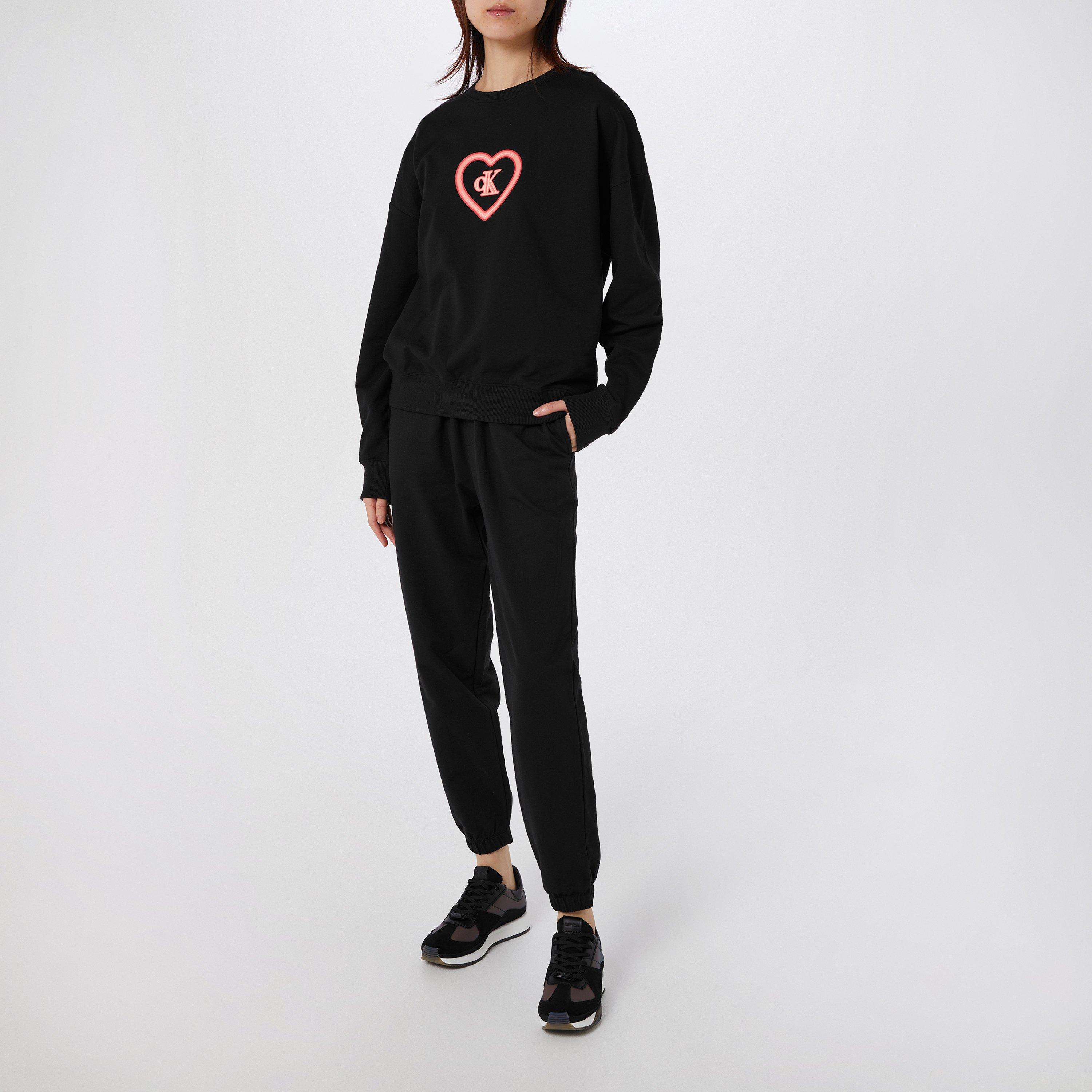 Cœur néon - Calvin Klein - 1996 Valentine's Day Crew Sweatshirt - 2