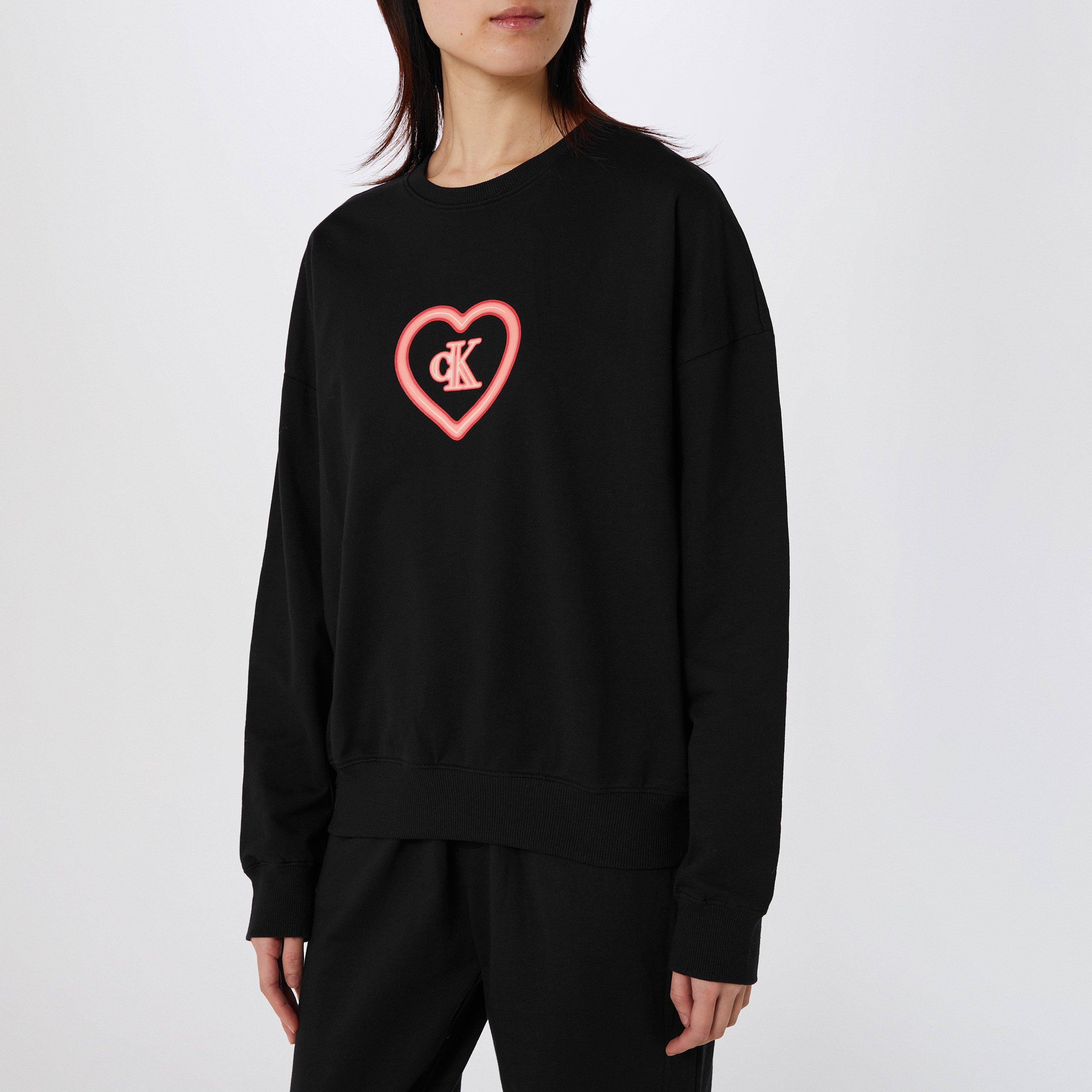Cœur néon - Calvin Klein - 1996 Valentine's Day Crew Sweatshirt - 4
