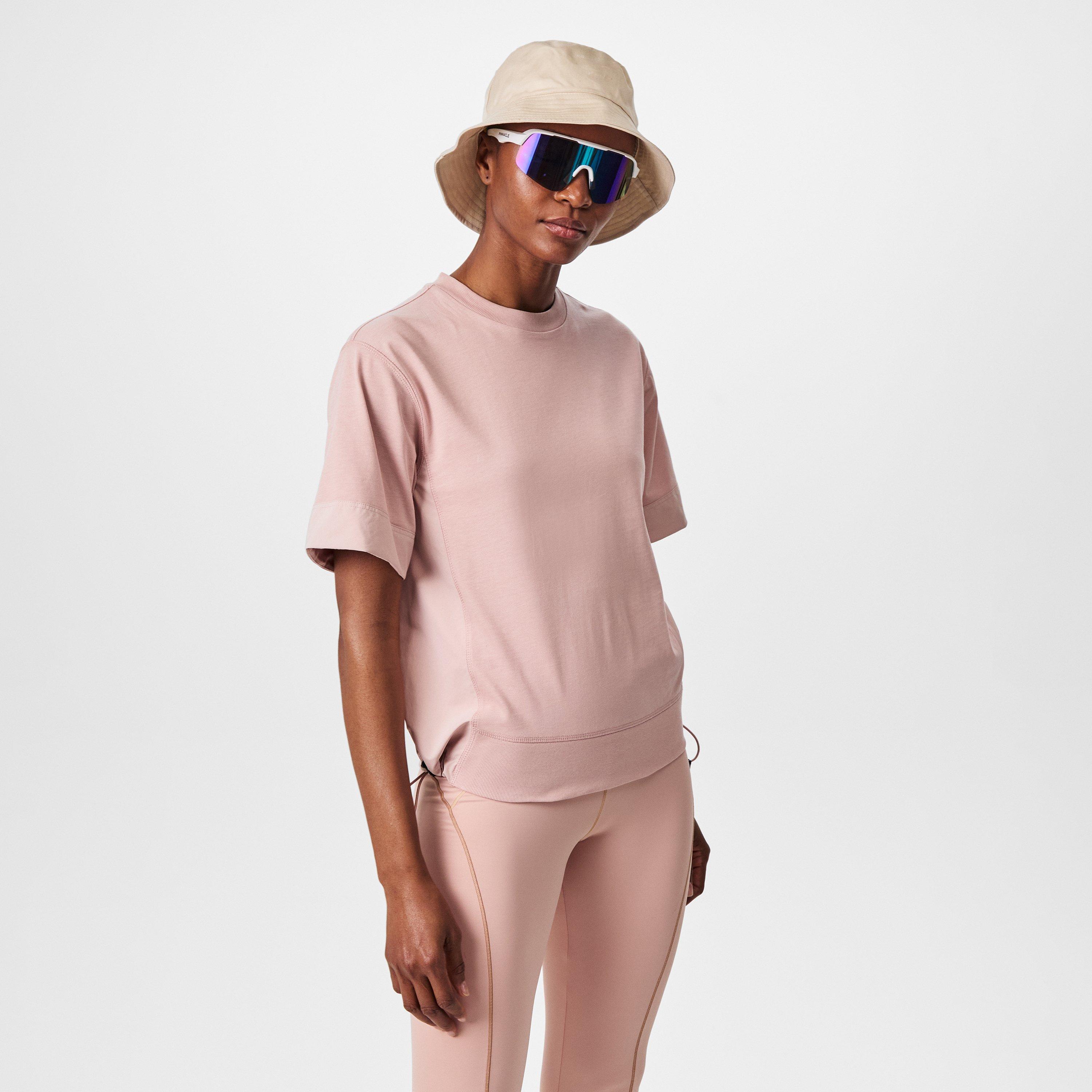 Pink 519 - Moncler Grenoble - Women's MonclerG Short-Sleeve Regular Fit T-Shirt - 3