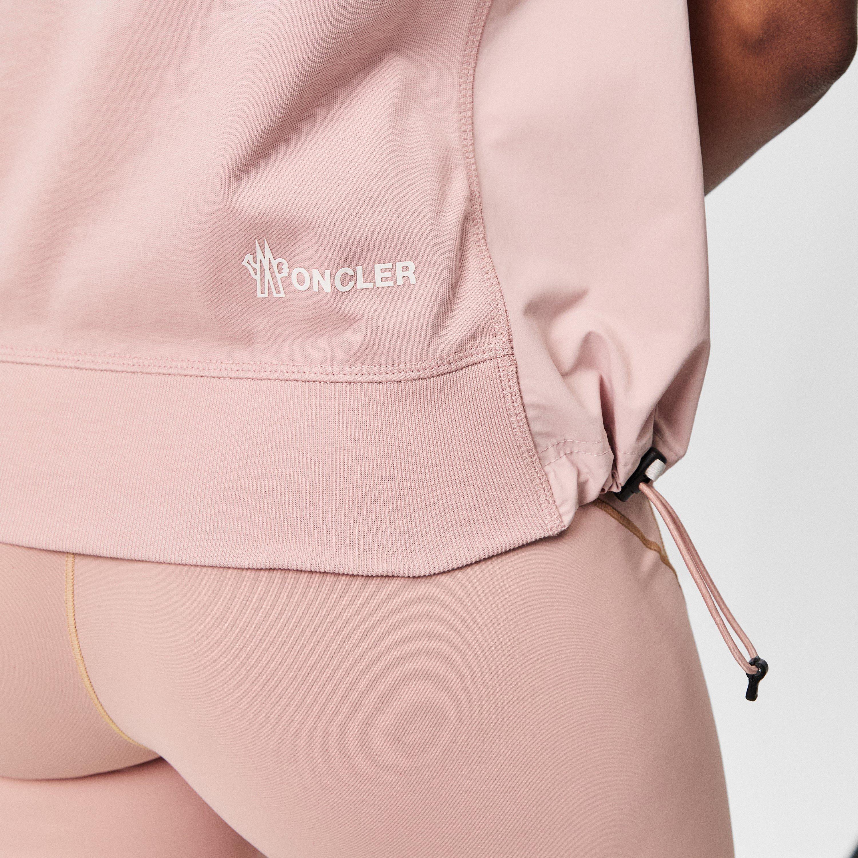 Pink 519 - Moncler Grenoble - Women's MonclerG Short-Sleeve Regular Fit T-Shirt - 5