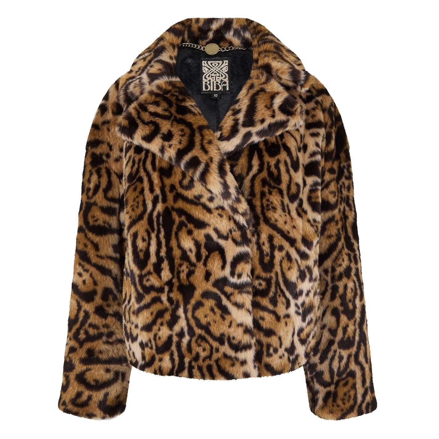 Luipaard - Biba - Biba Short Faux Fur Jacket - 3