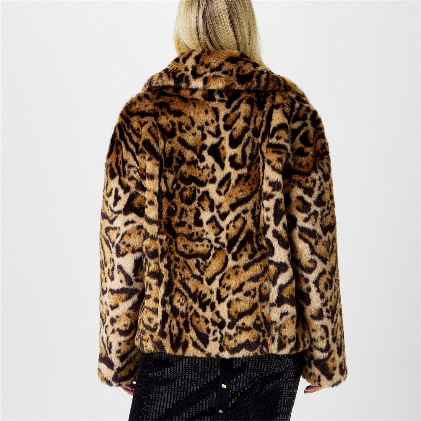 Biba Biba Short Faux Fur Jacket Faux Fur Coats FRASERS